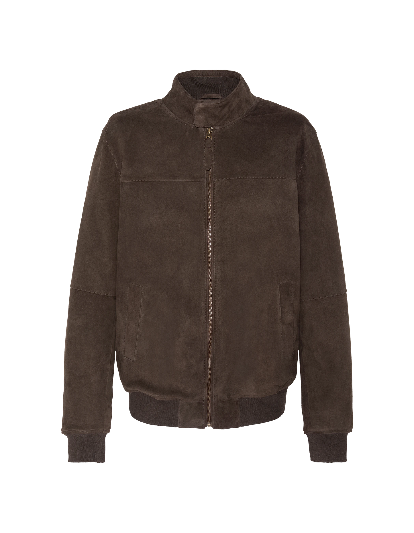 Brown stardust jacket, goat suede ultralight
