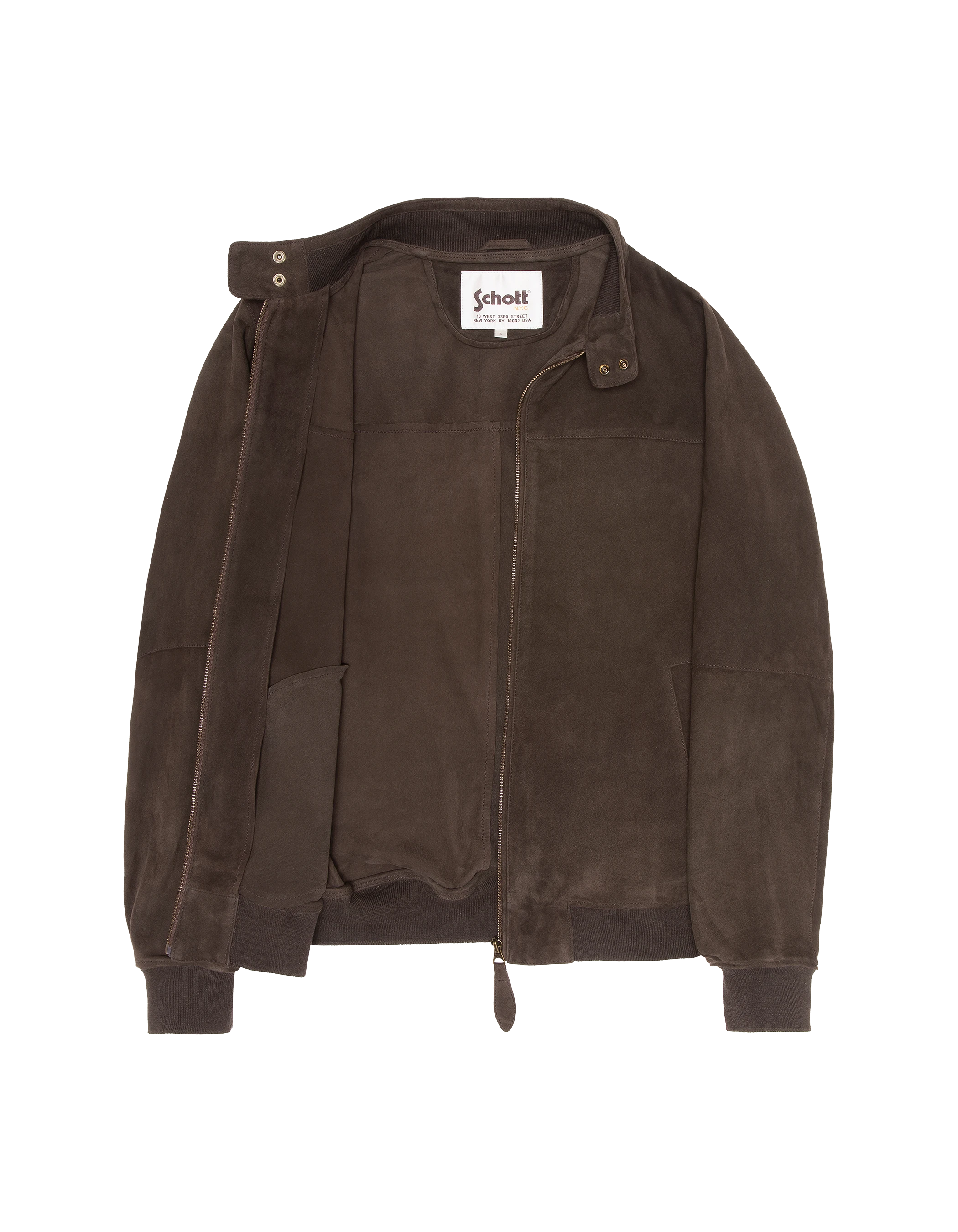 Brown stardust jacket, goat suede ultralight-8
