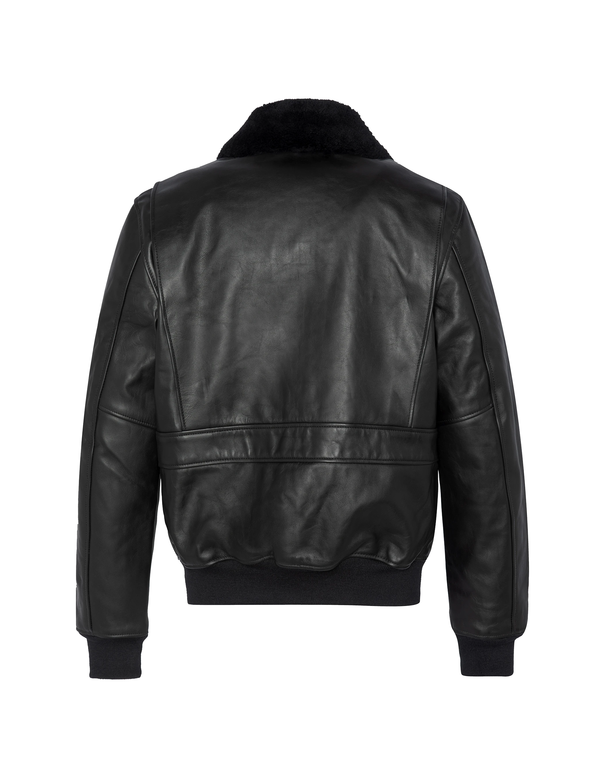 Type A -2 black pilot jacket, cowhide leather - LCFLYW22X | Schott Type A -2 black pilot jacket, cowhide leather - LCFLYW22X | Schott