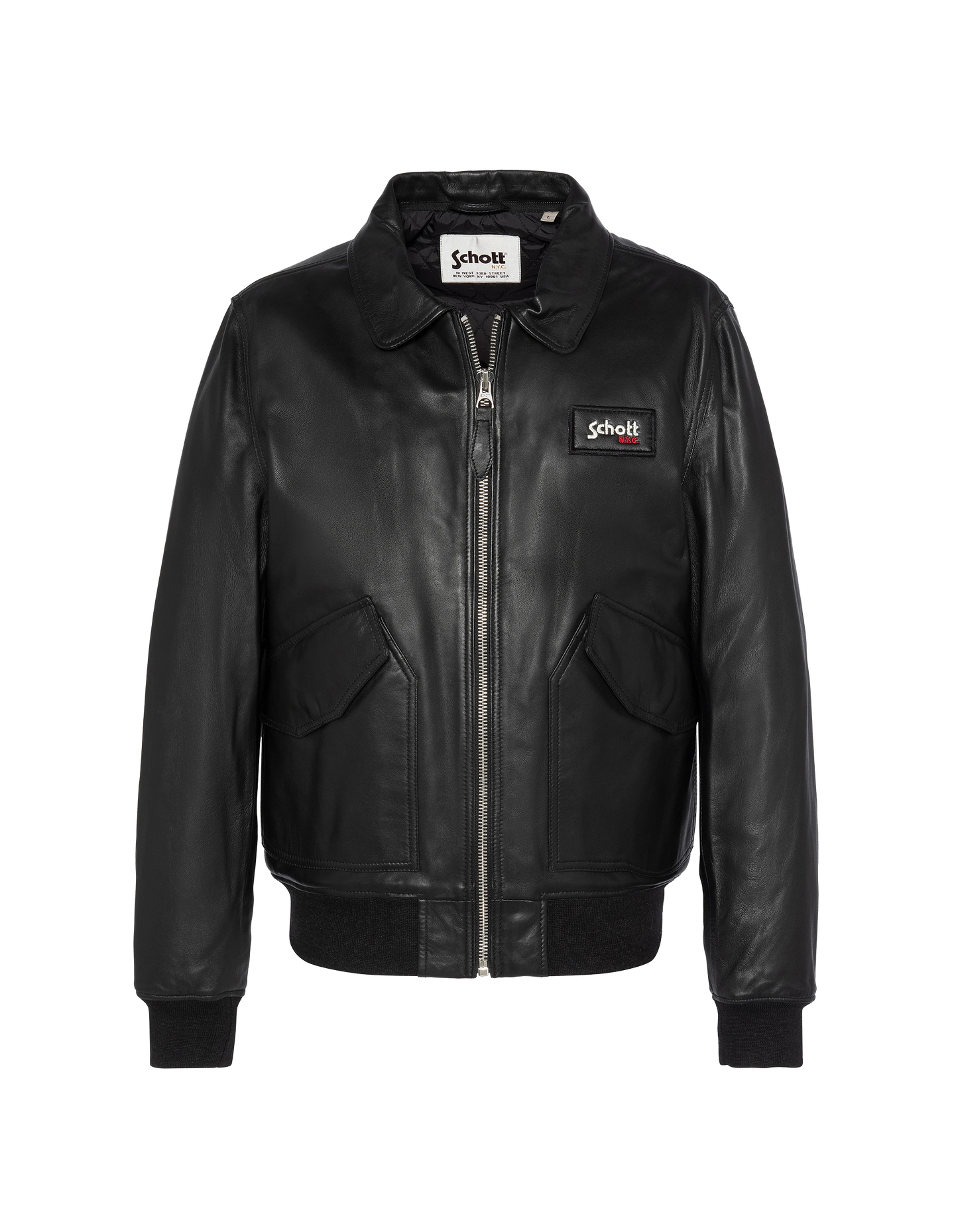CWU black jacket, lambskin leather