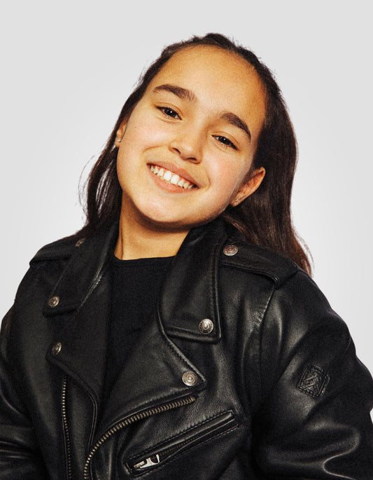 Chaqueta Black Child Perfecto®, cuero de cordero