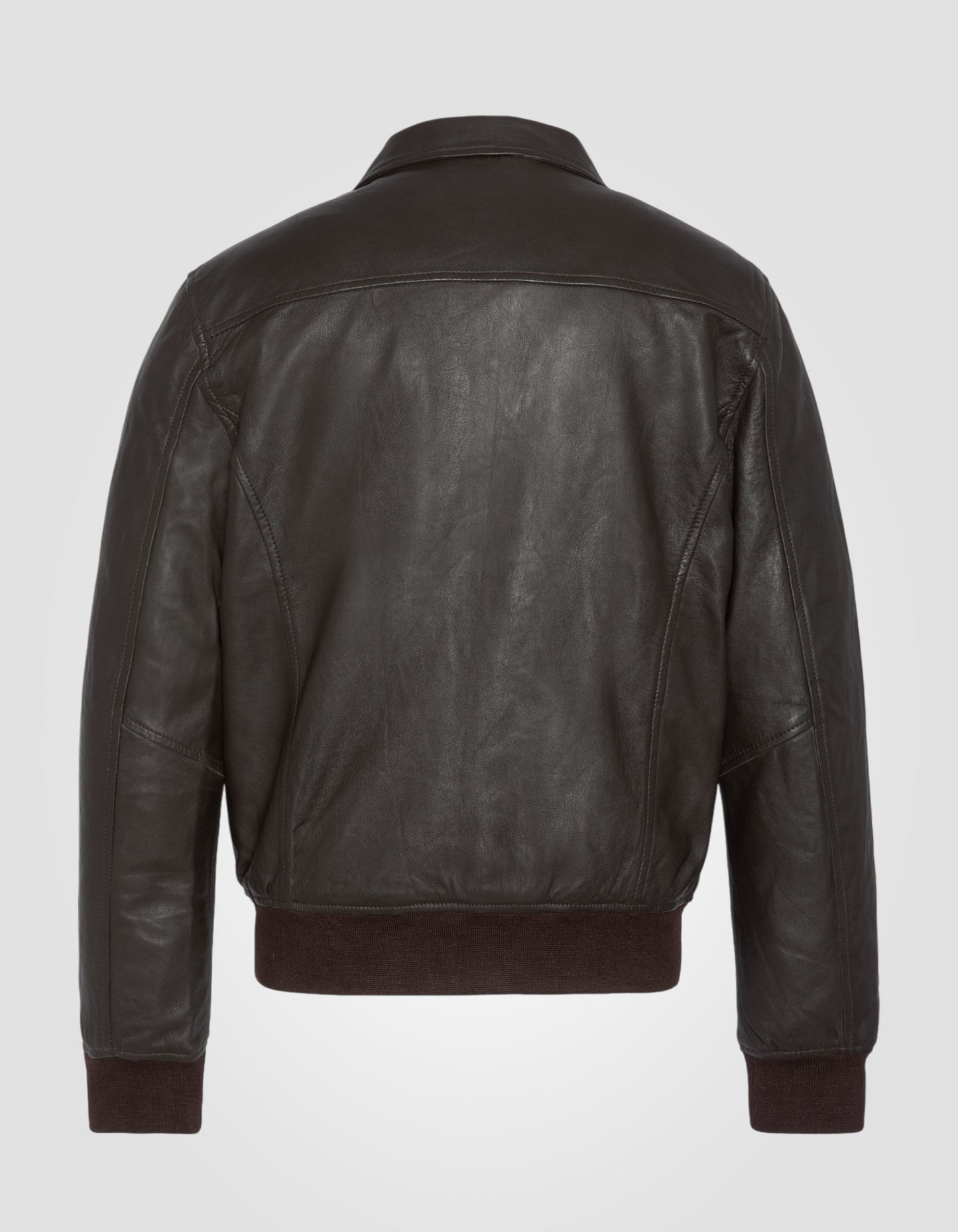 Blouson casual, cuir d'agneau