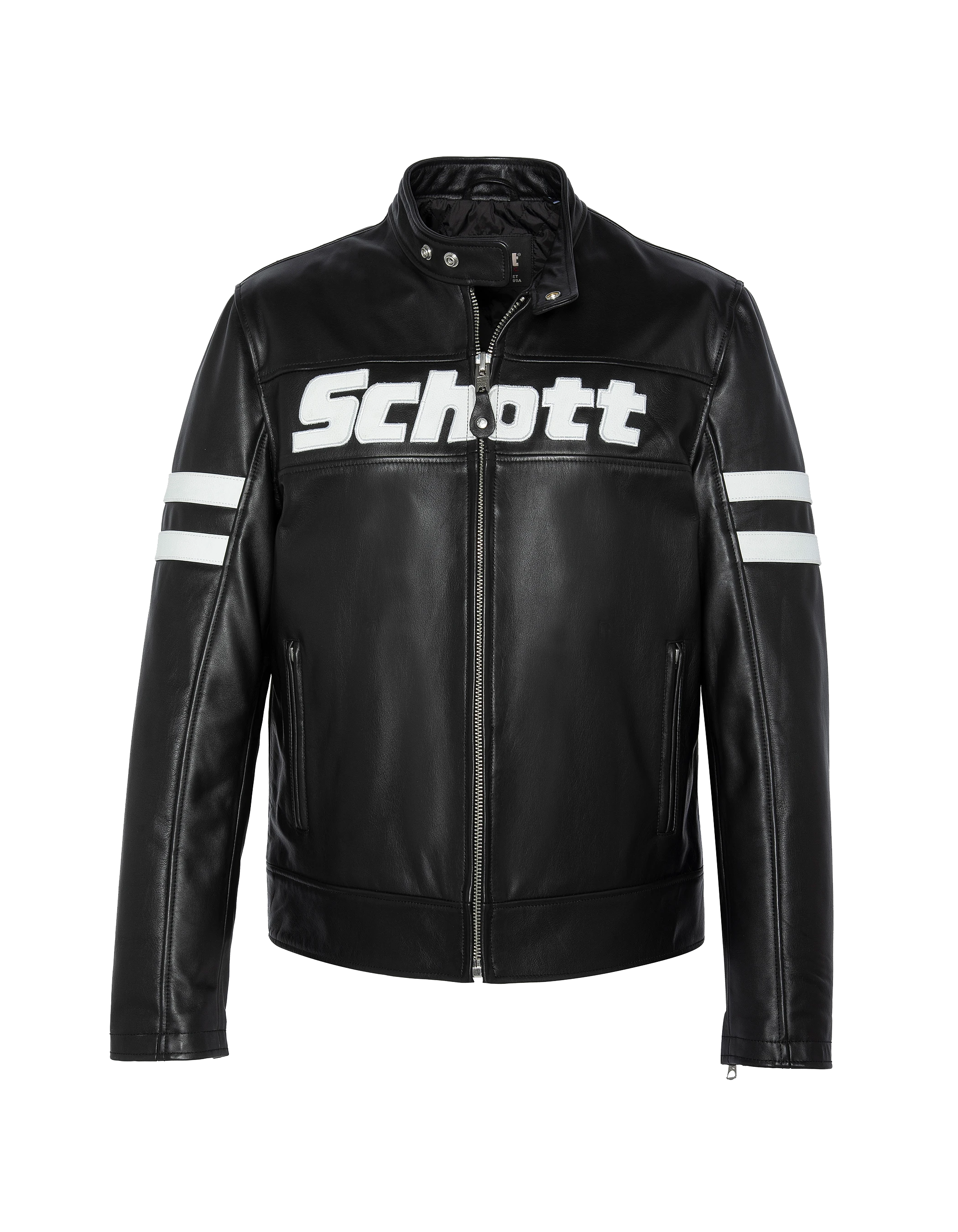 Black biker jacket, cowhide leather-7