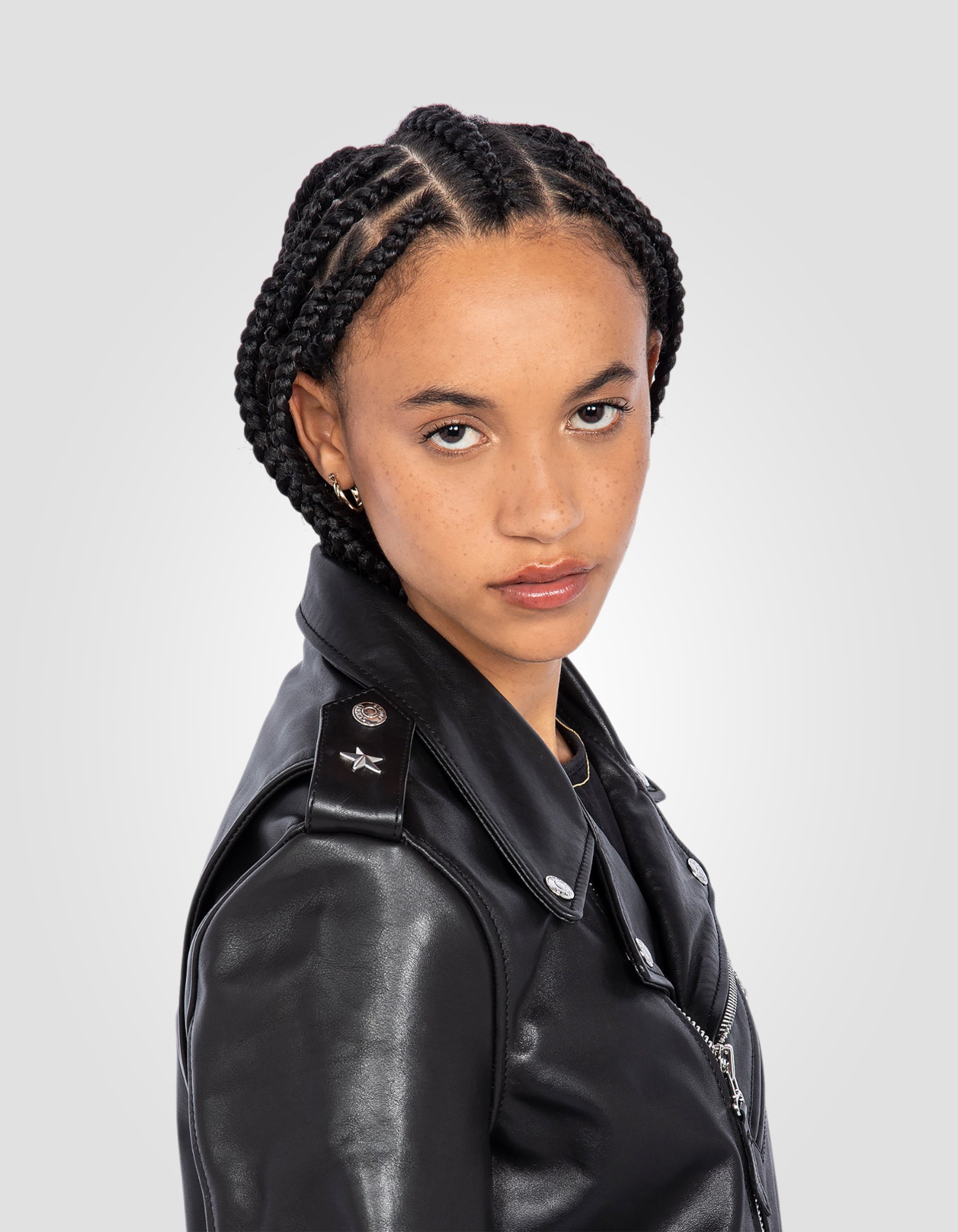 Blouson Perfecto® One Star noir, cuir de vachette-6