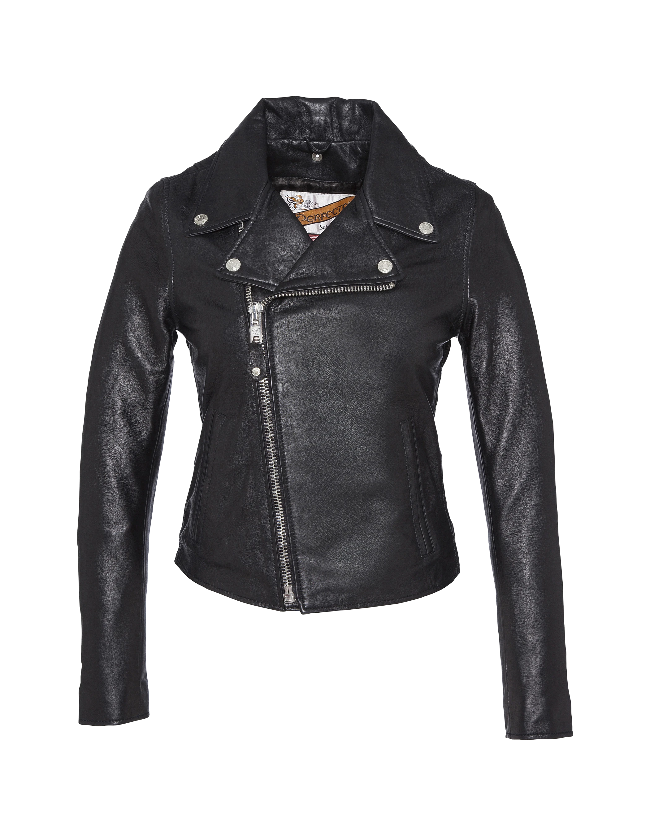 Black Perfecto® jacket, lambskin leather-2