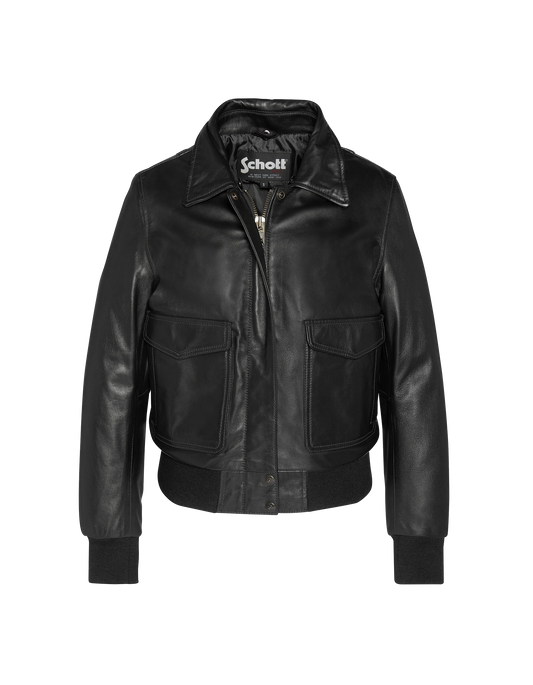 ジャケット・アウター 80s Schott suede leather bomber jkt Schott