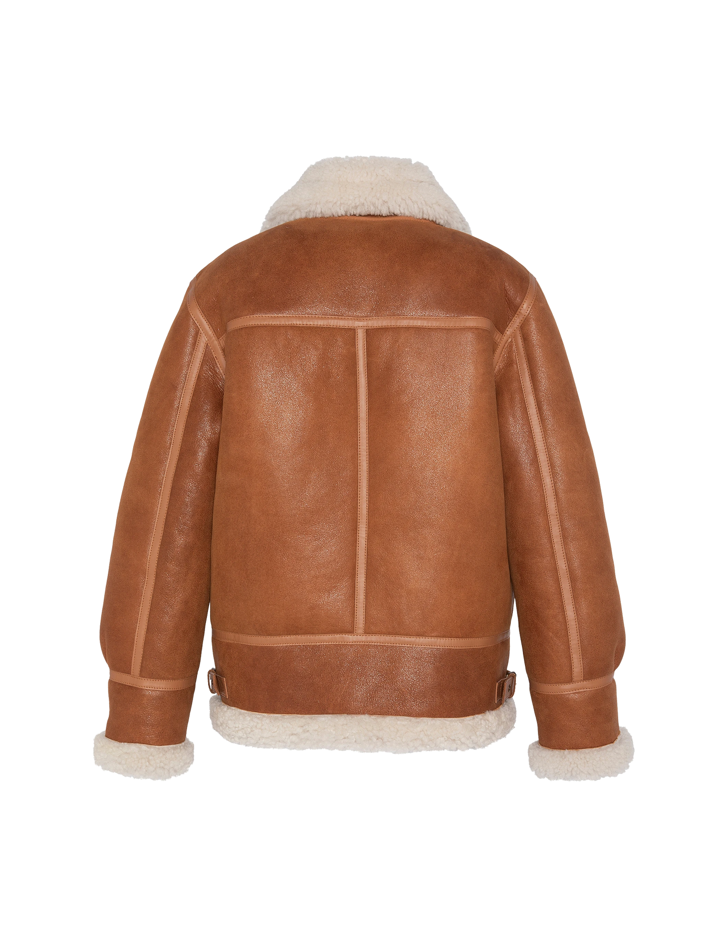 Bernsteinbomberjacke, doppelte Schafe