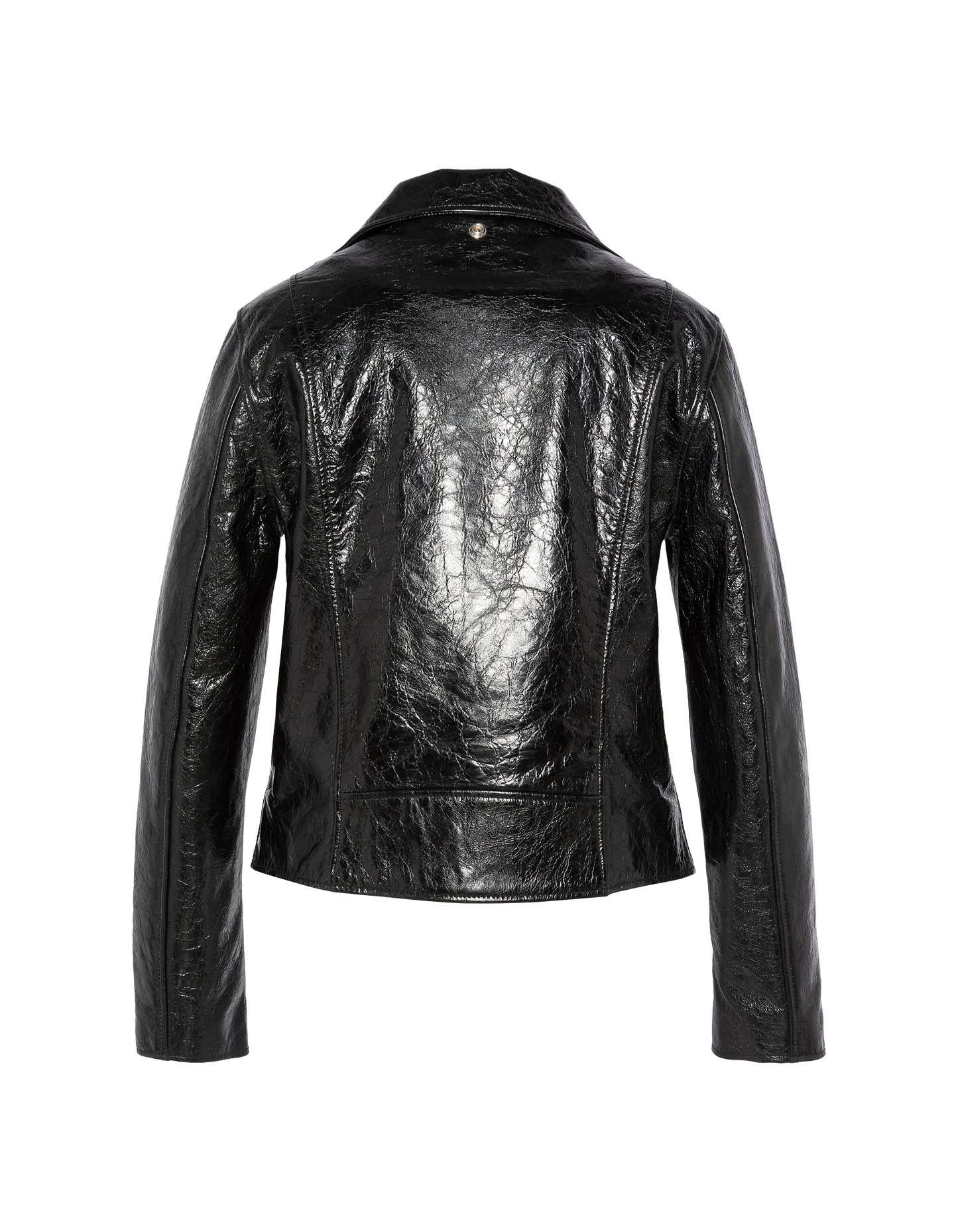Schwarze Verni Perfecto® Jacke, Lammleder