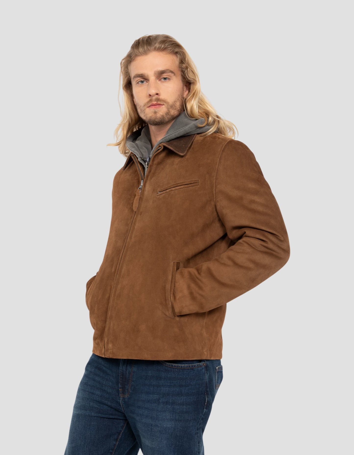 WORKER ROTE JOP, VELOUVER goat