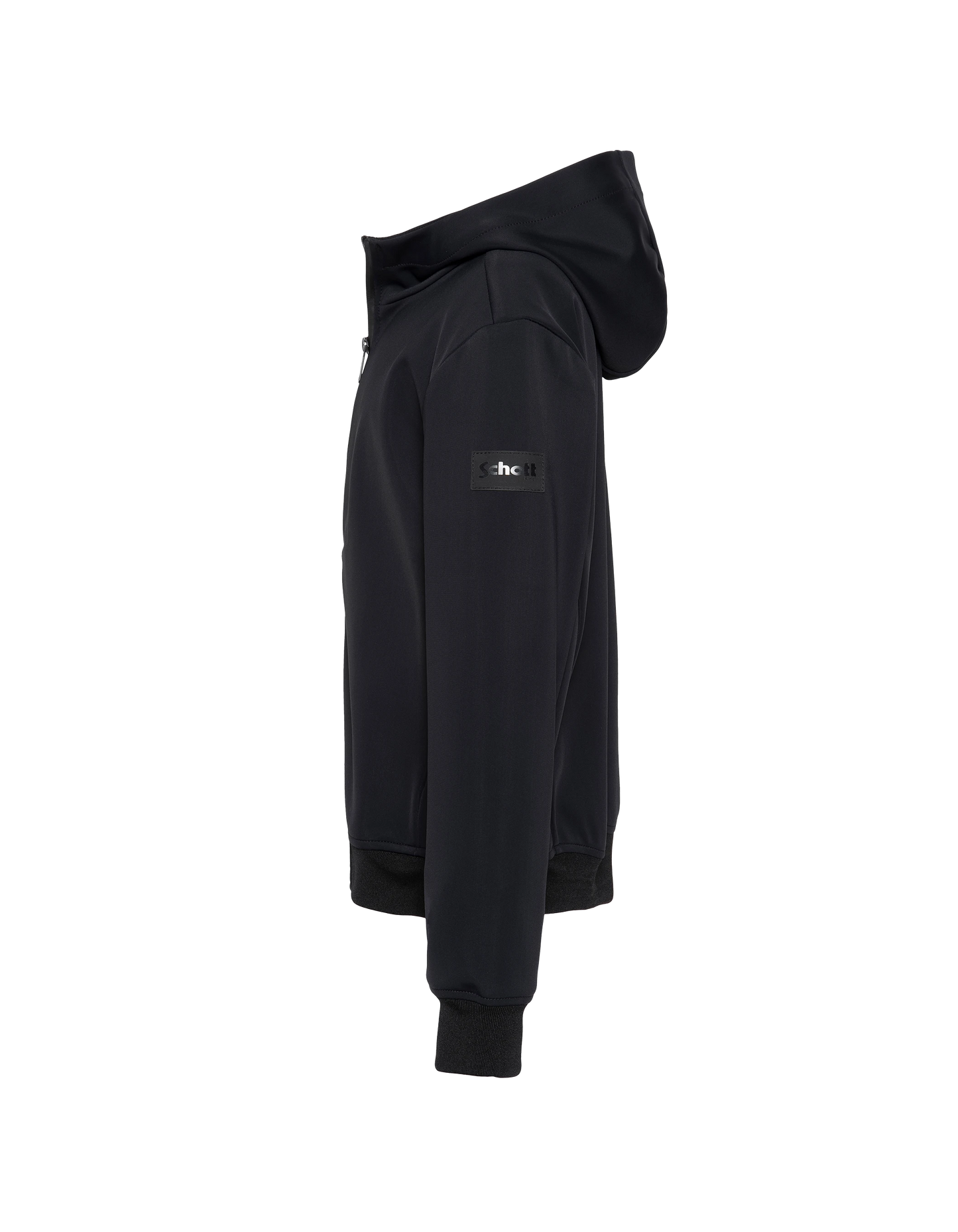 Blouson technique bleu marine à capuche enfant