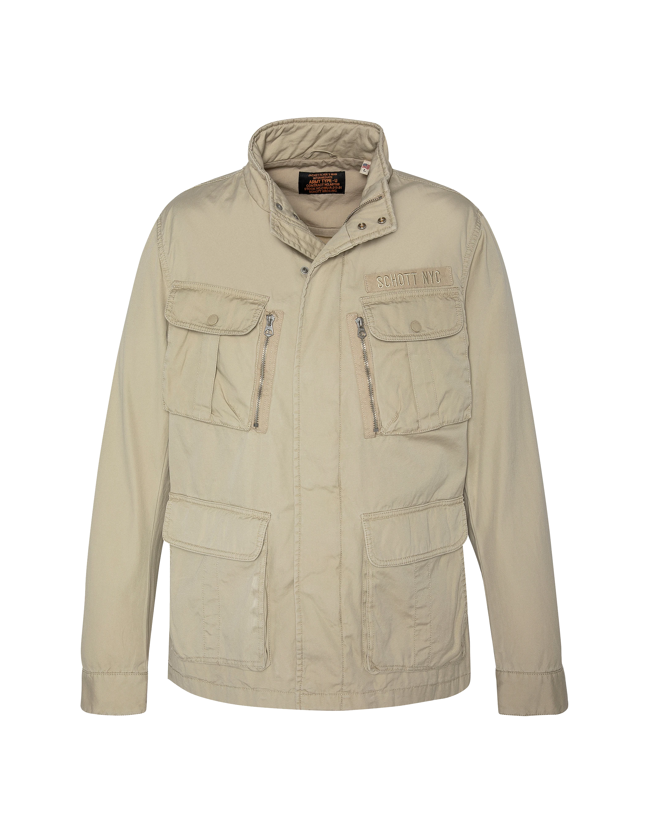 Veste de combat beige clair-2