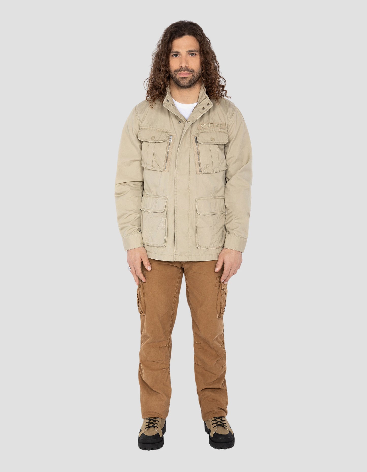 Veste de combat beige clair