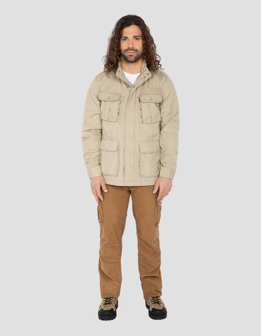 Giacca da combattimento beige leggera
