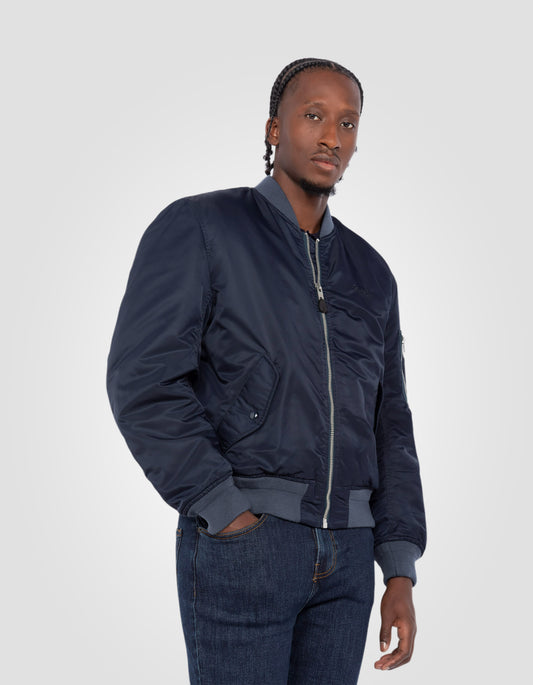 Bomber MA-1 in nylon riciclato lavato