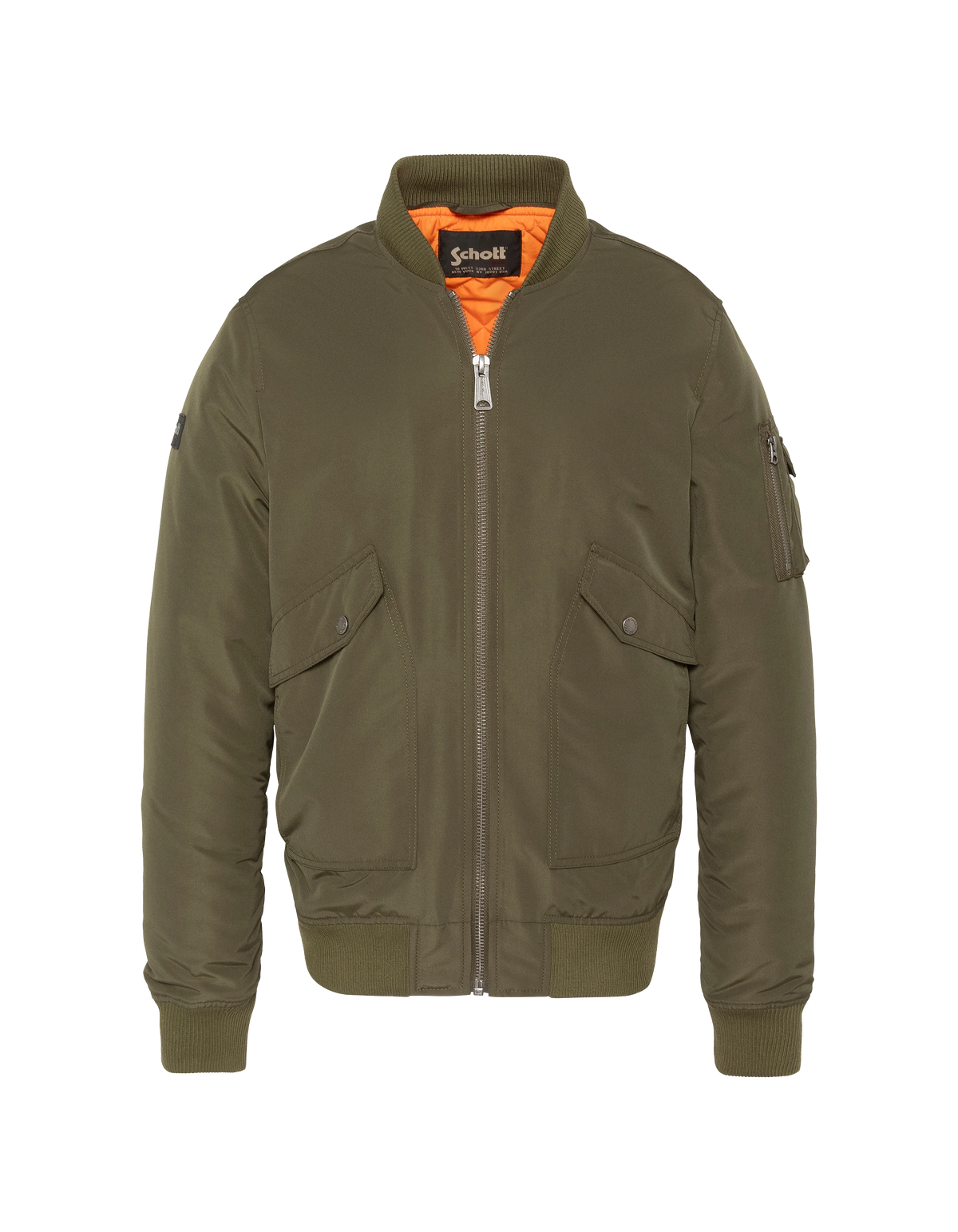 Bomber caqui de felpa con capucha-6