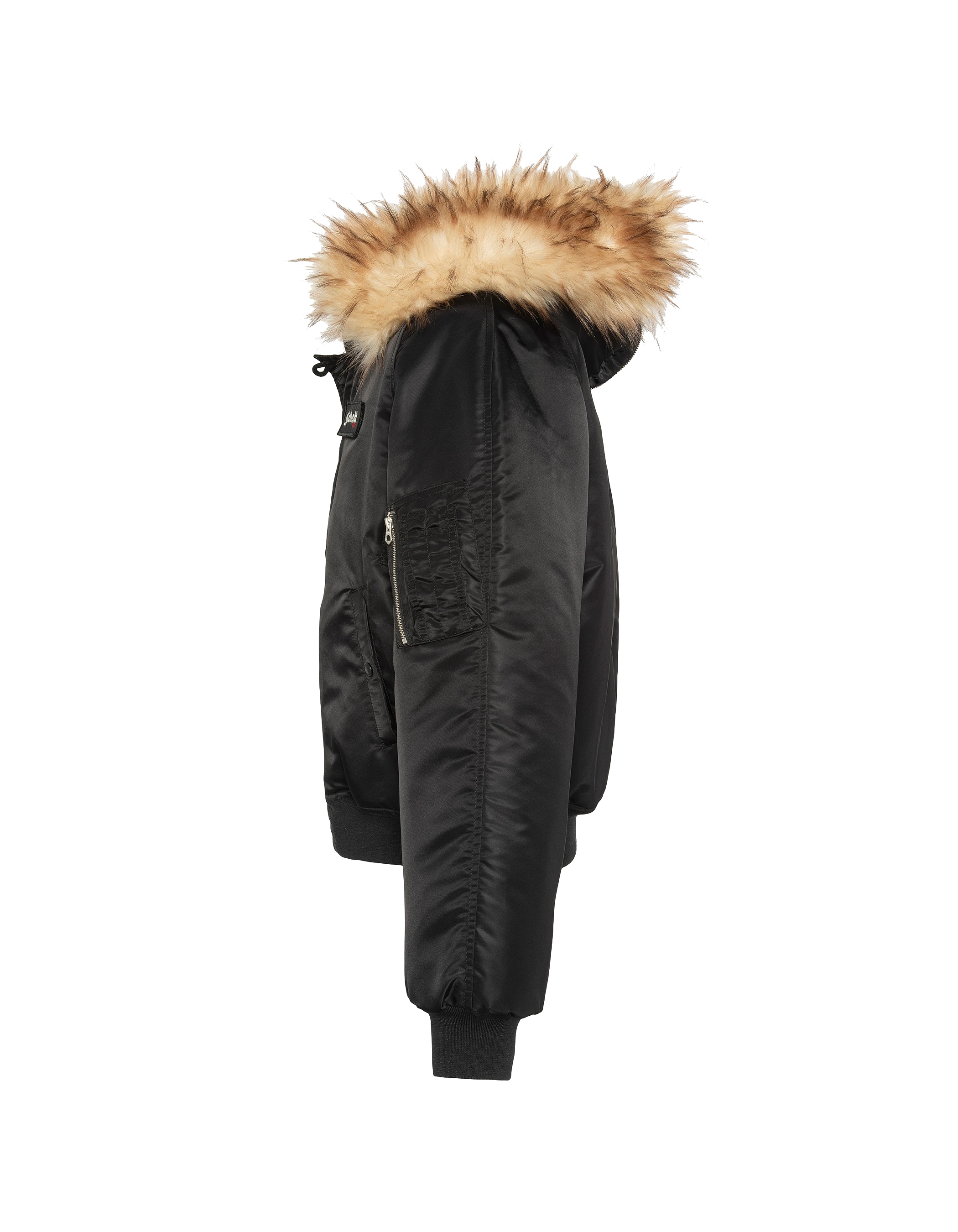 Snorkel N2B black with hooded, oversized cut-7