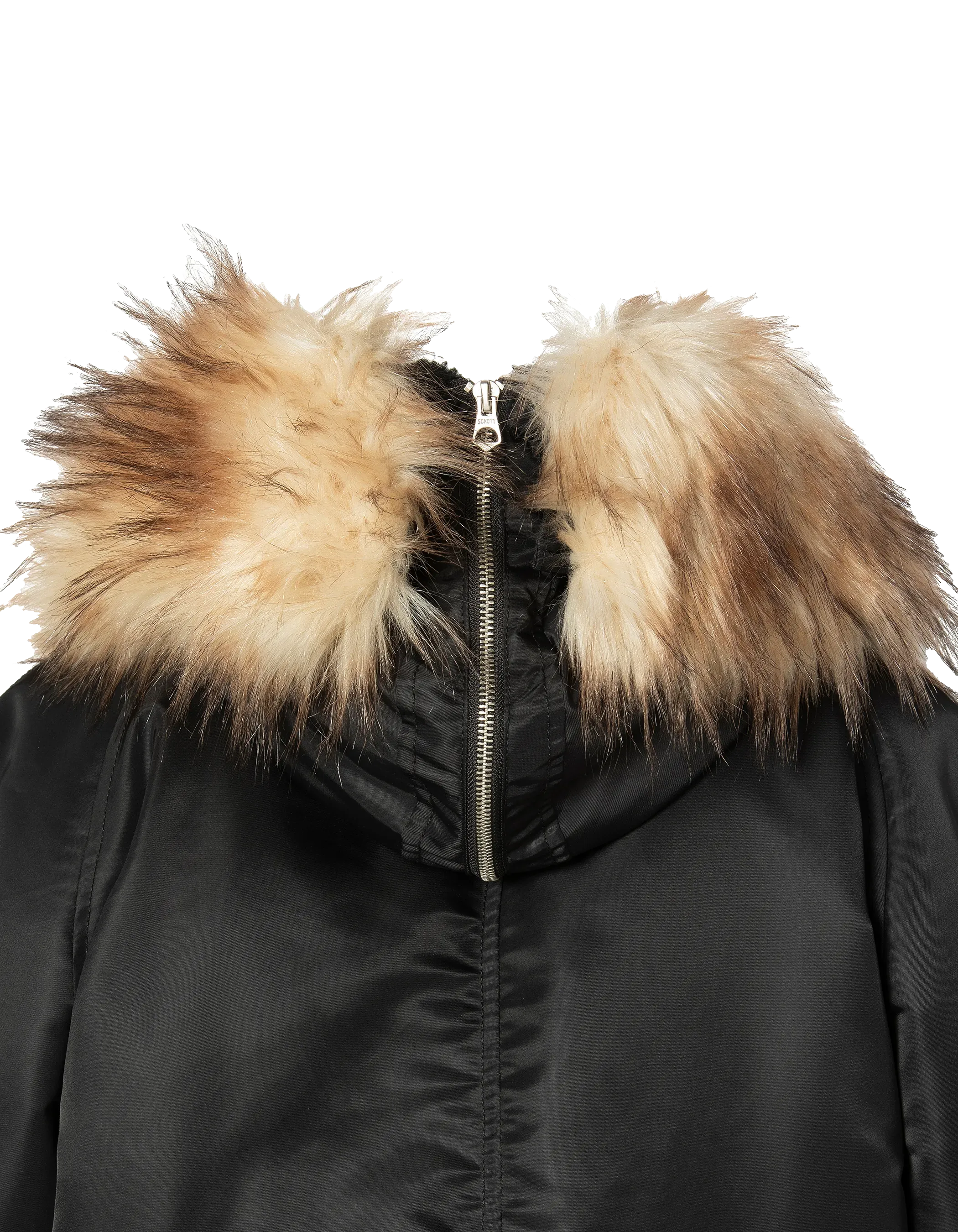 Snorkel N2B black with hooded, oversized cut-8