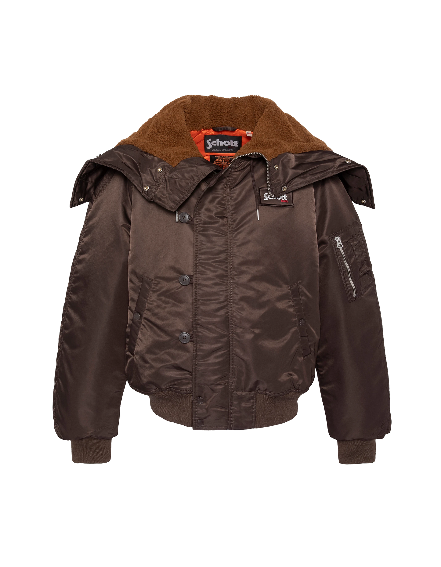 Schnorchel N2B Kapuzenkäsejacke, übergroße Tasse