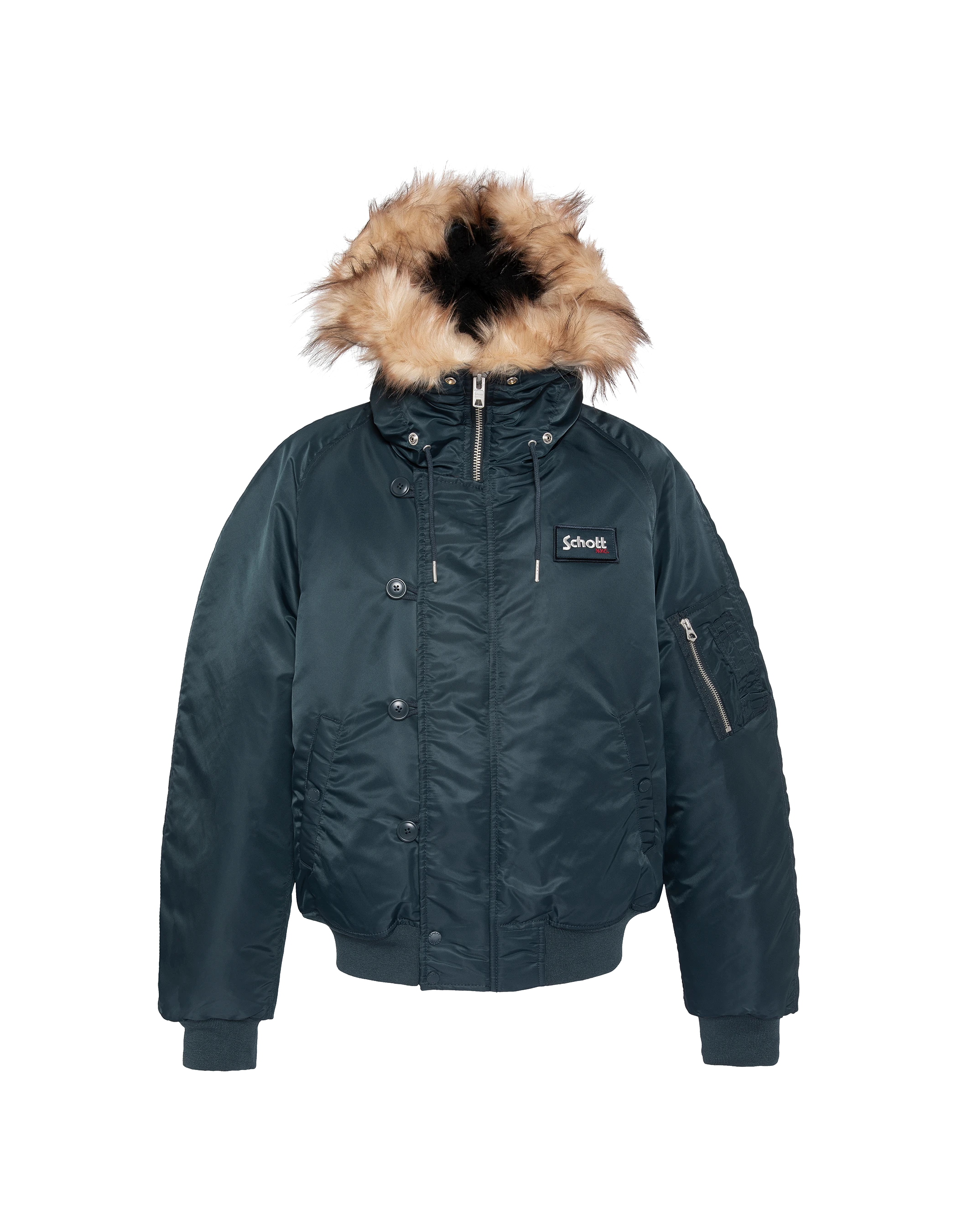 Schnorchel N2B Navy Blue Jacke mit Kapuze, übergroße Tasse-8