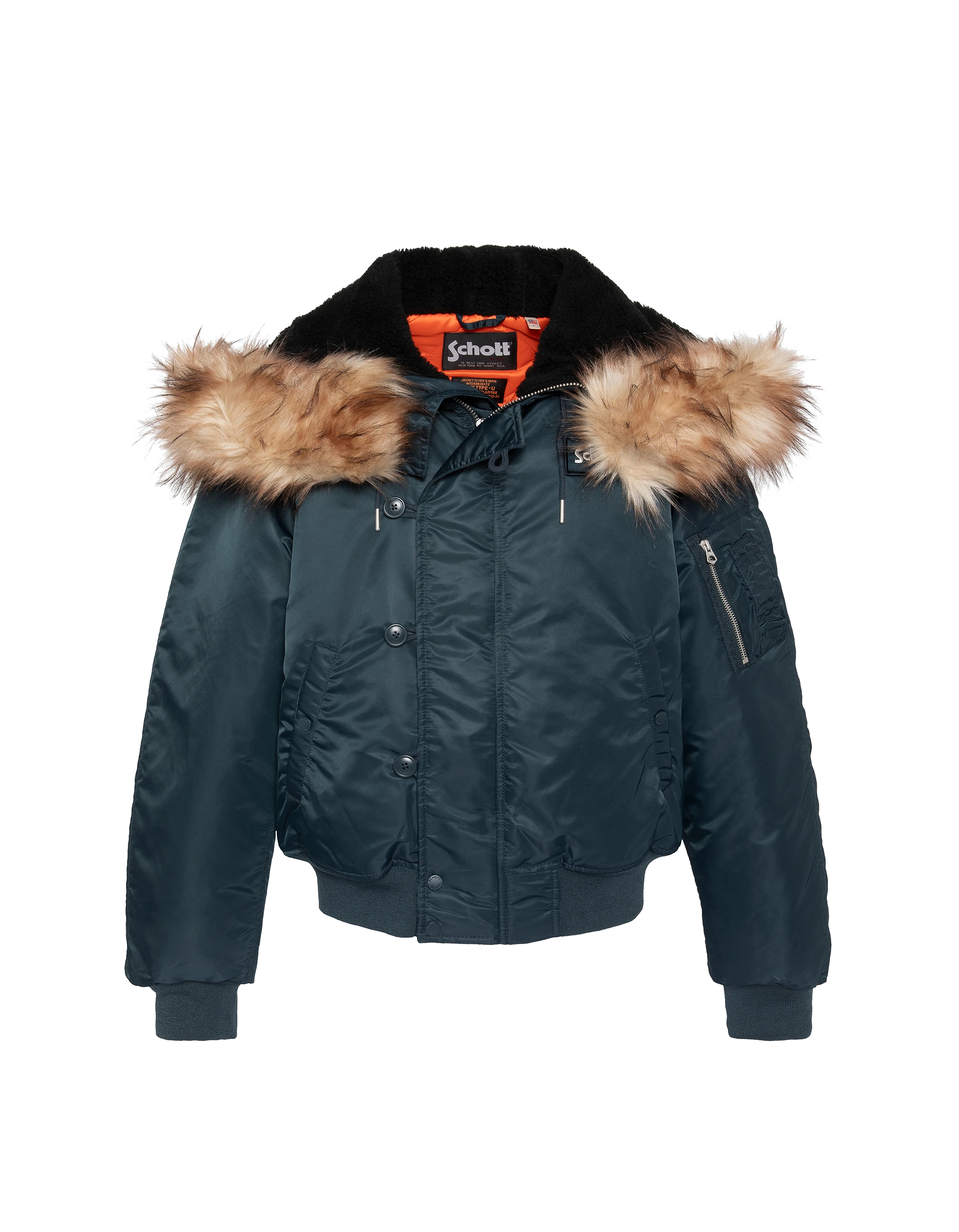 Schnorchel N2B Navy Blue Jacke mit Kapuze, übergroße Tasse-9