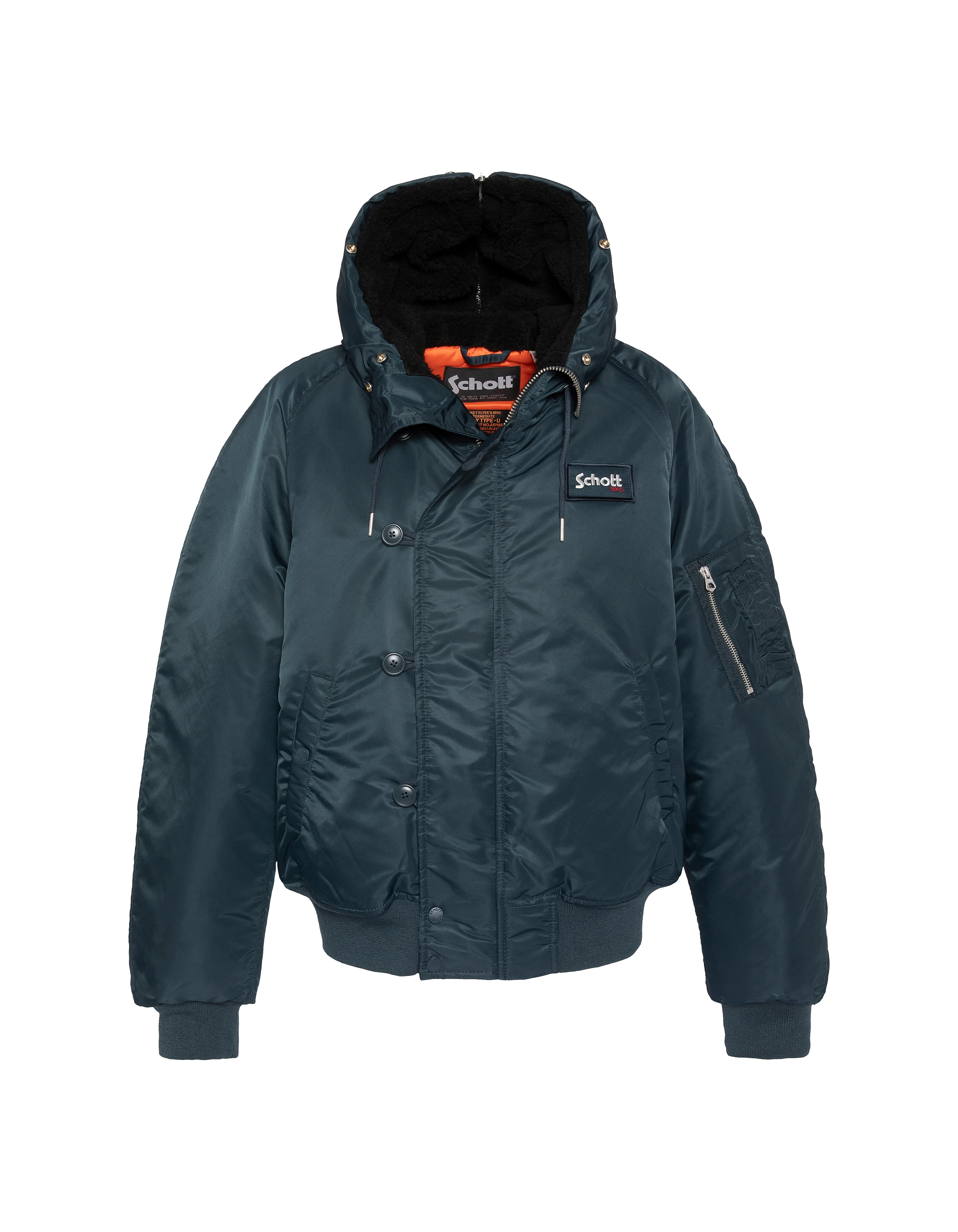 Schnorchel N2B Navy Blue Jacke mit Kapuze, übergroße Tasse-10