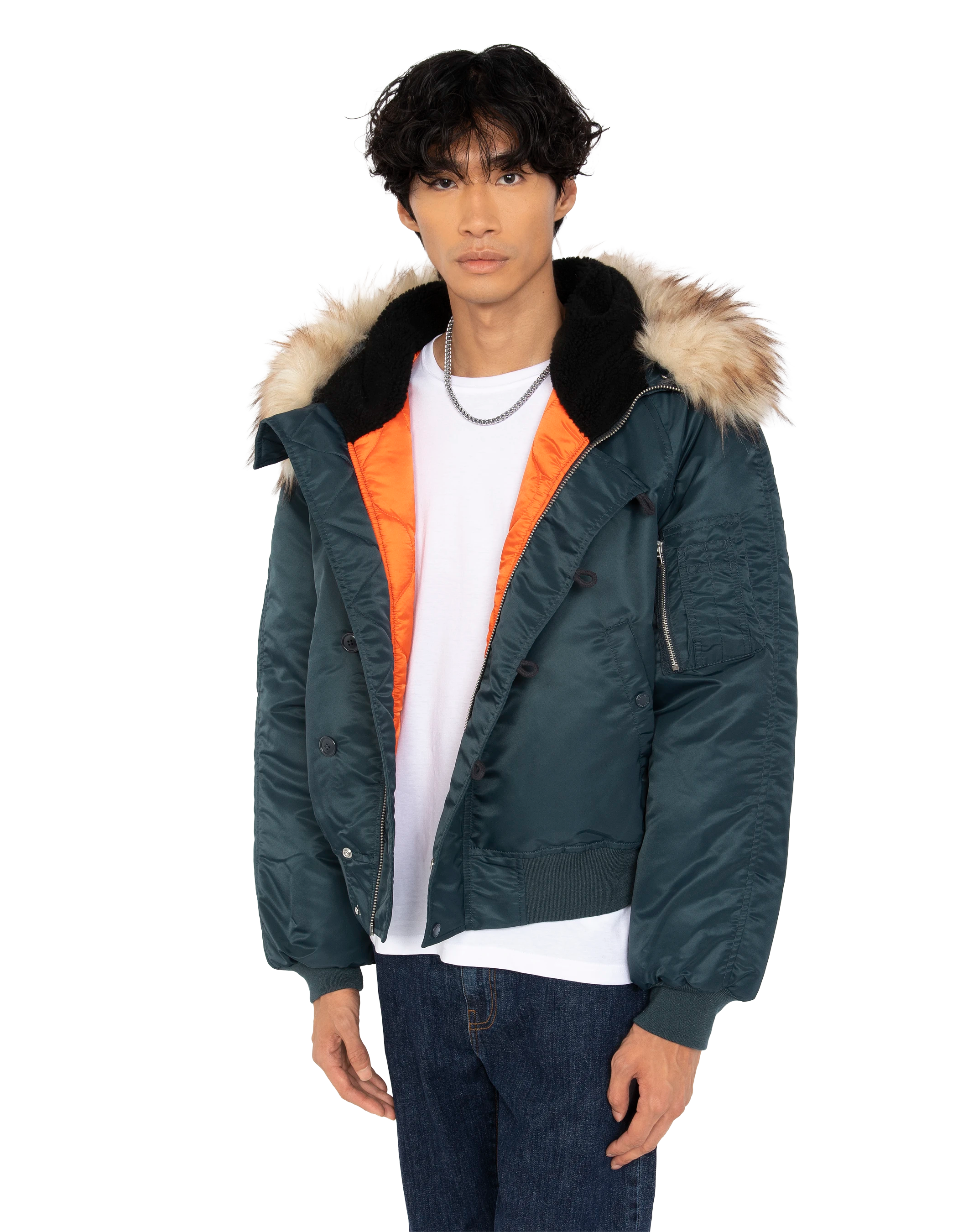 Schnorchel N2B Navy Blue Jacke mit Kapuze, übergroße Tasse-5