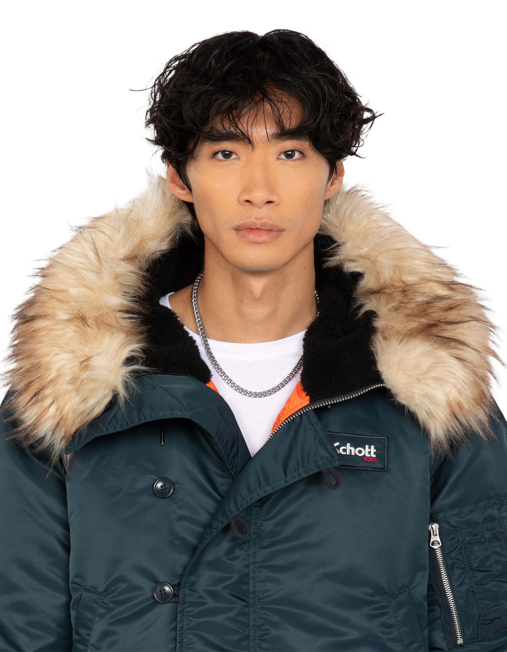 Schnorchel N2B Navy Blue Jacke mit Kapuze, übergroße Tasse-6