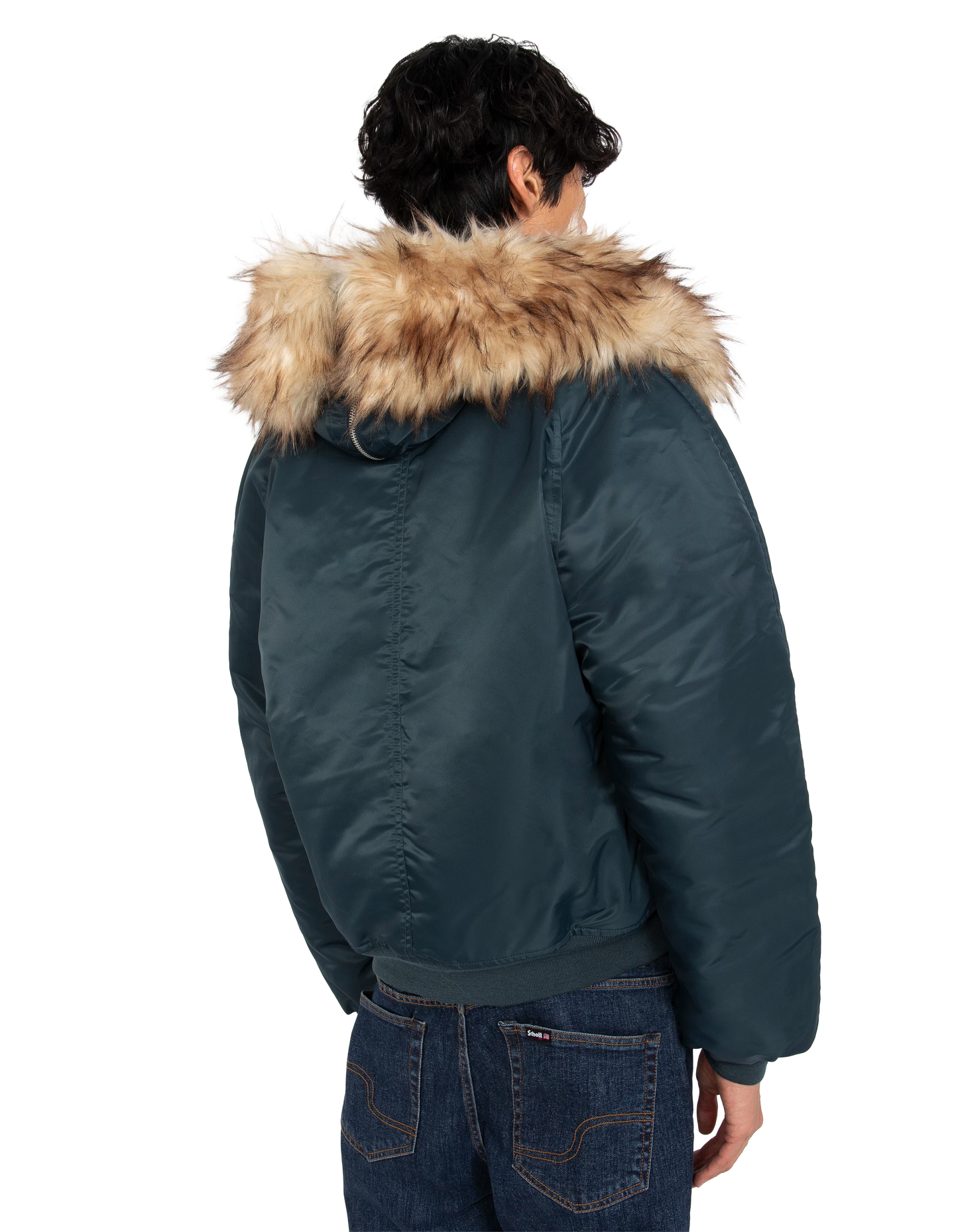 Schnorchel N2B Navy Blue Jacke mit Kapuze, übergroße Tasse