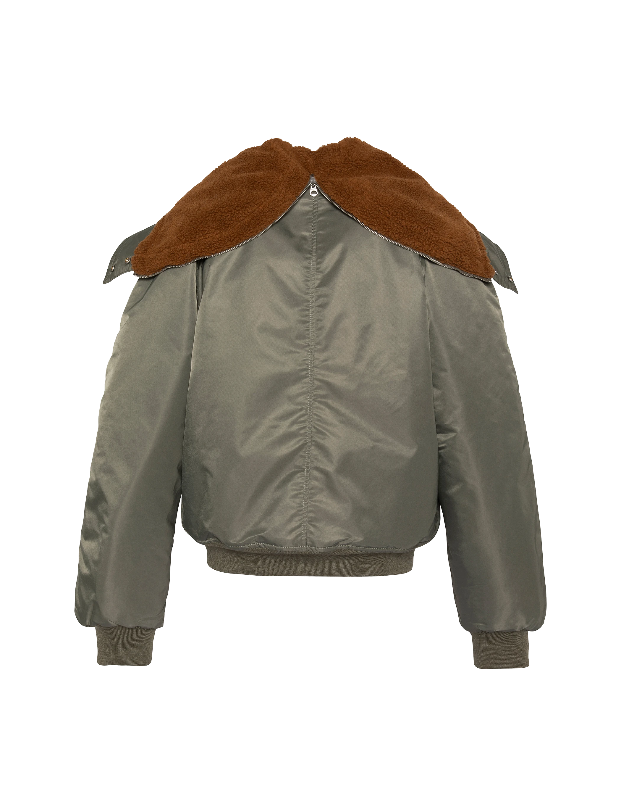 Schnorchel N2B Salbei Khaki -Jacke mit Kapuze, übergroßer Tasse-10