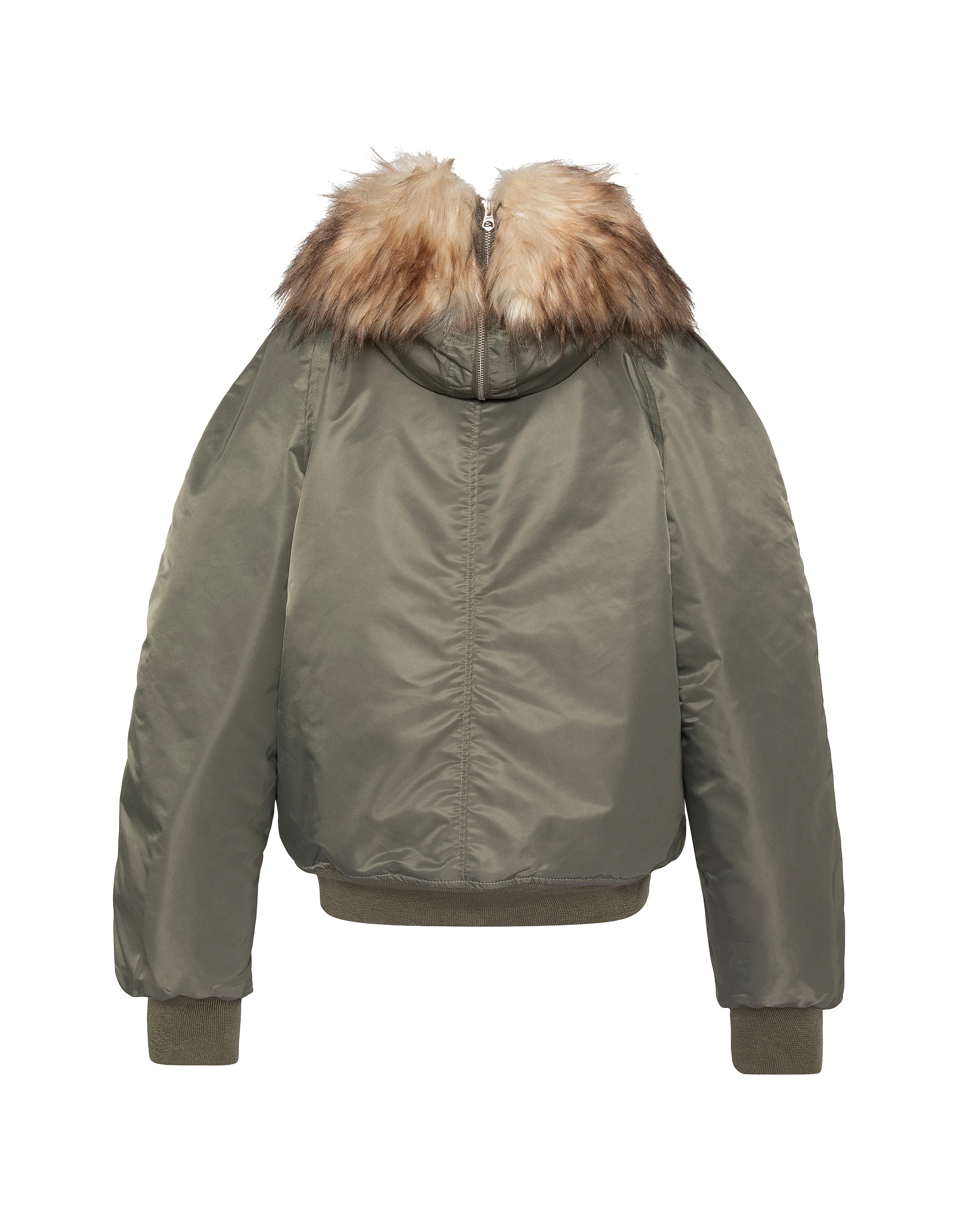 Schnorchel N2B Salbei Khaki -Jacke mit Kapuze, übergroßer Tasse-2