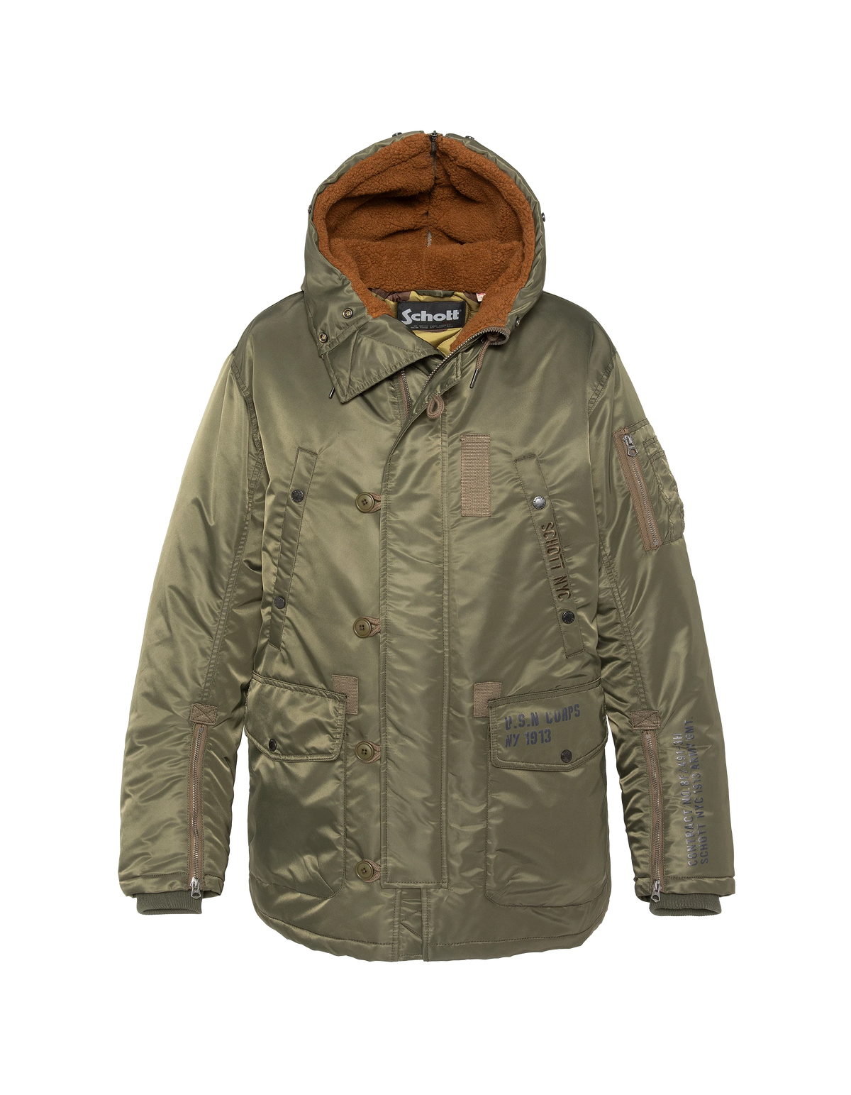 Parka army type N3B army kaki