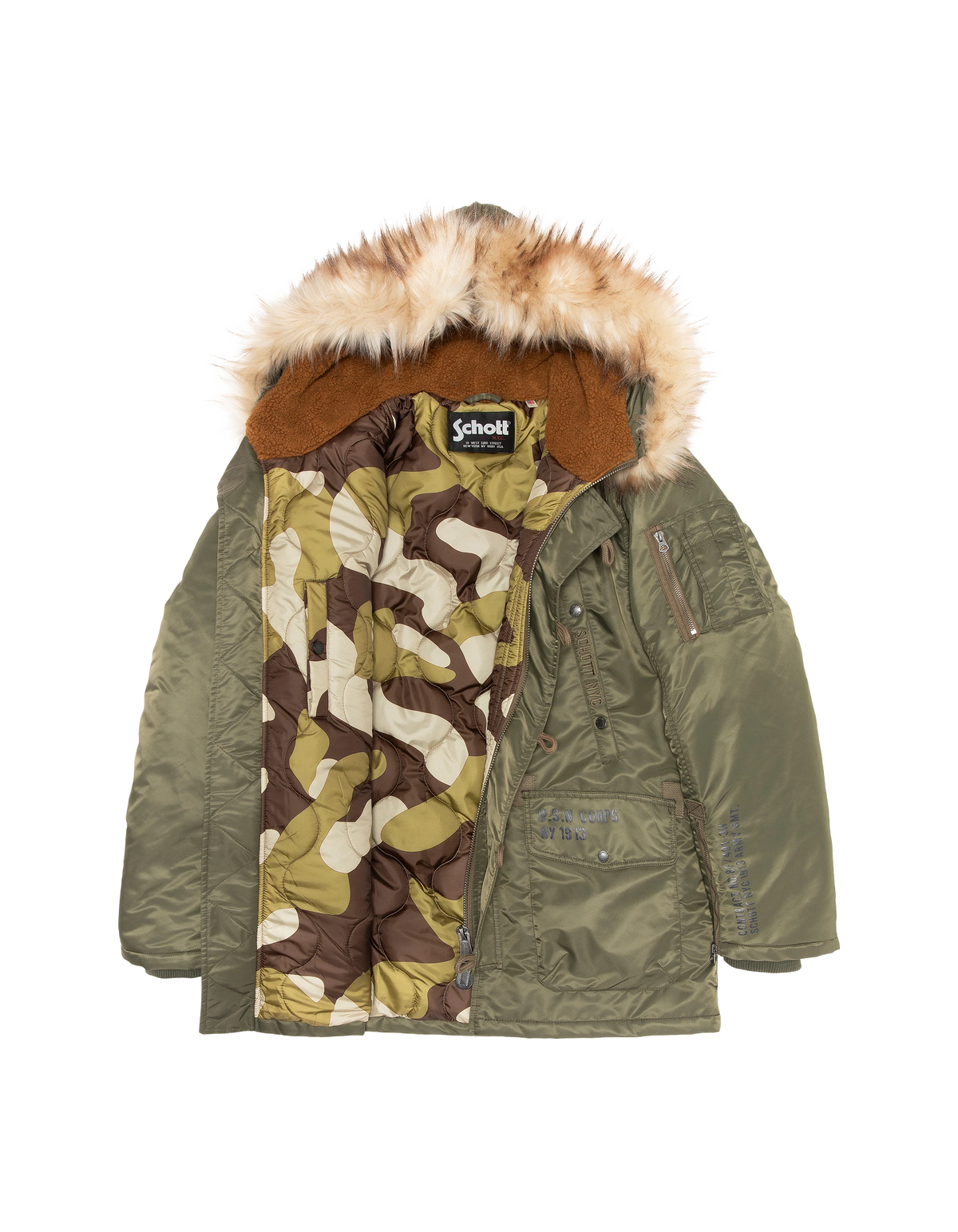 Parka army type N3B army kaki-9