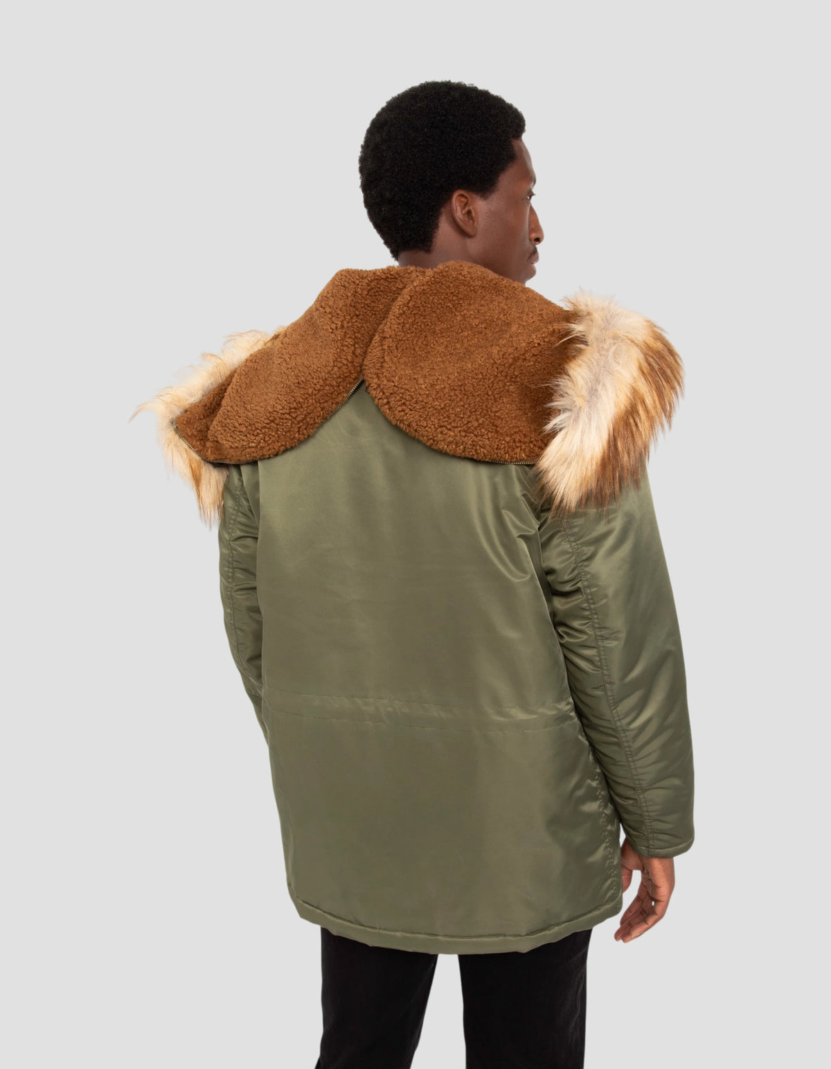 Parka army type N3B army kaki-6