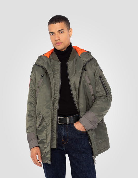 Parka à capuche type N-3B