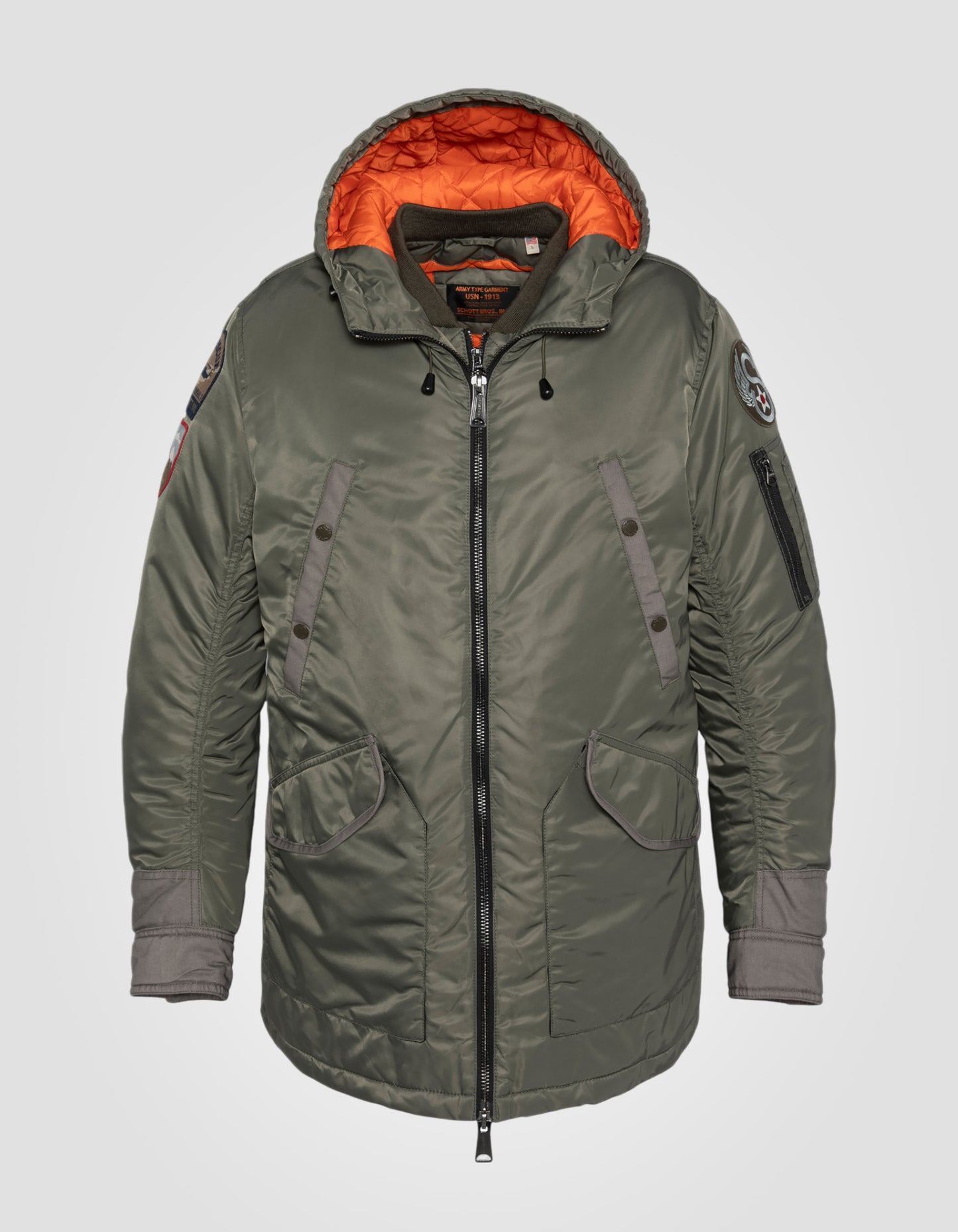Parka à capuche type N-3B