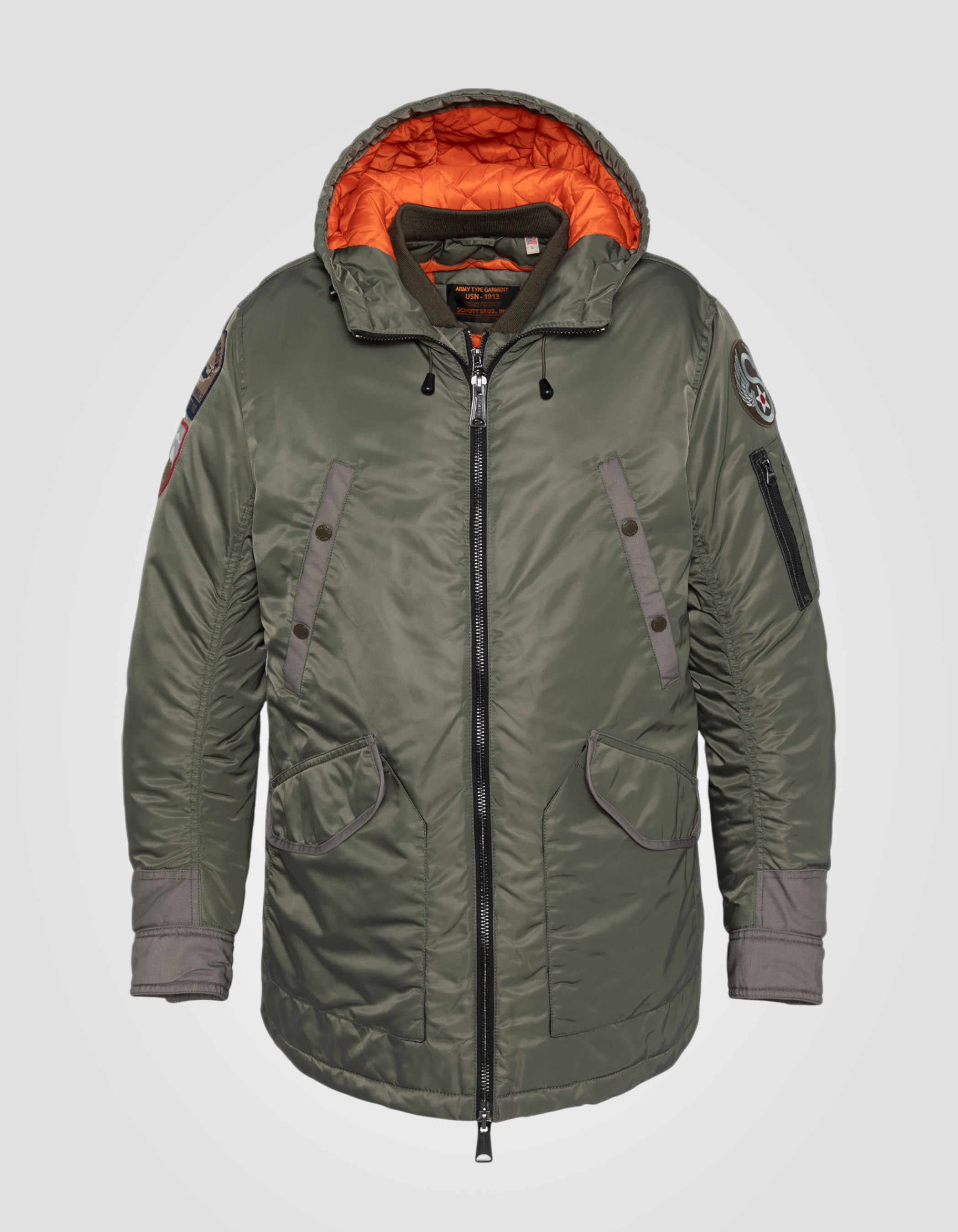 Sage Khaki Parka Tipo N-3B-2