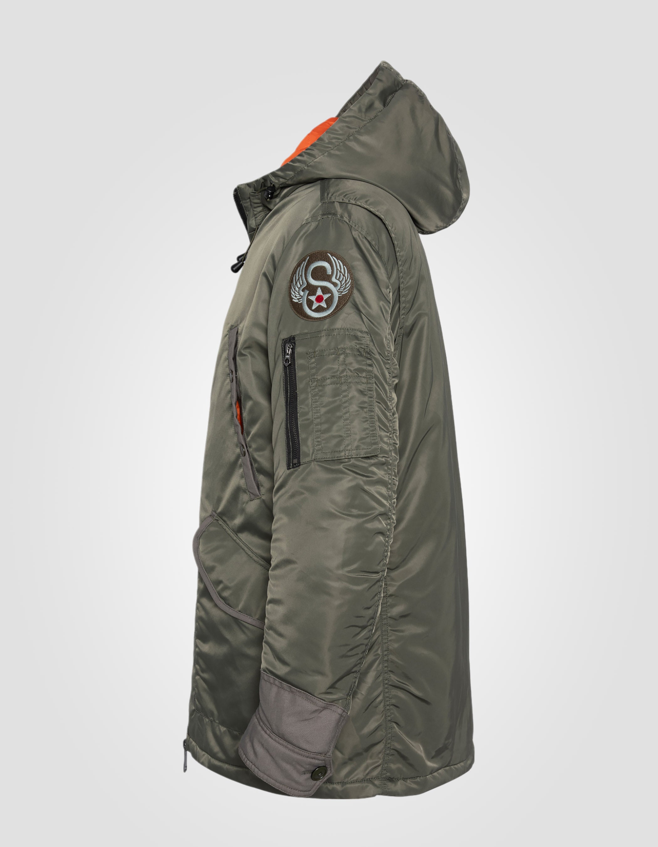 Sage Khaki Parka Tipo N-3B-9