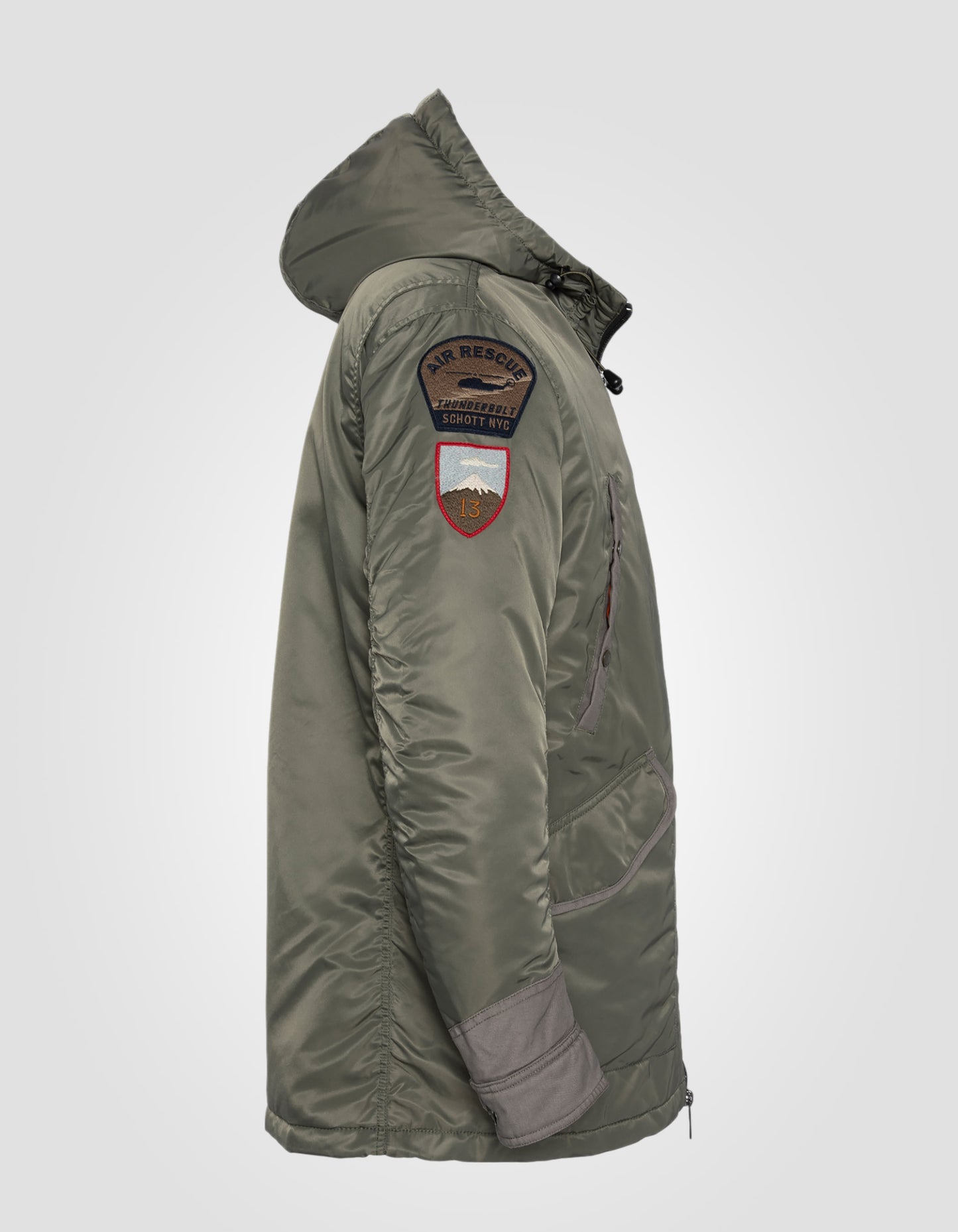 Parka à capuche type N-3B