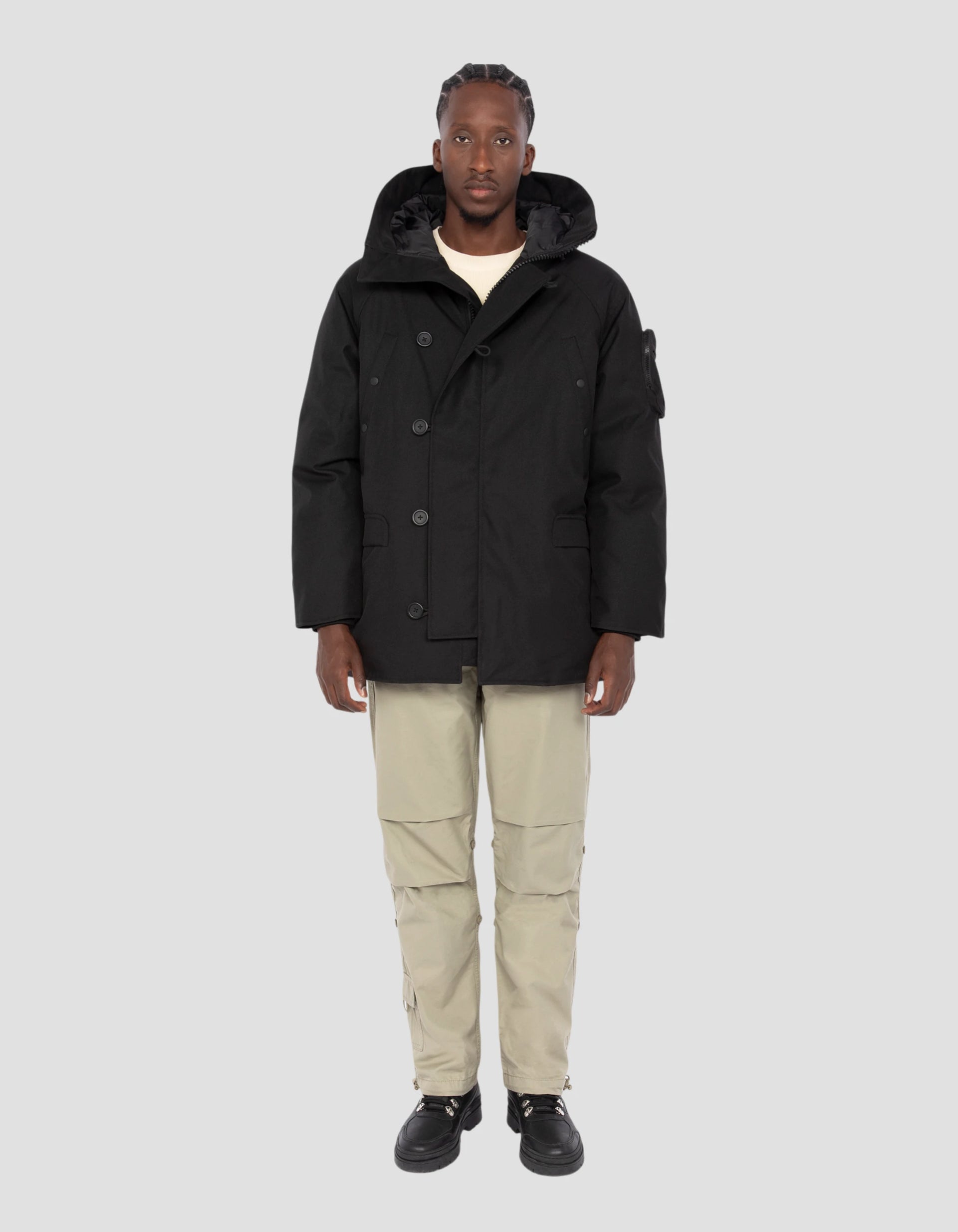 Black snorkel parka type n -3b - n3y | Schott NYC®