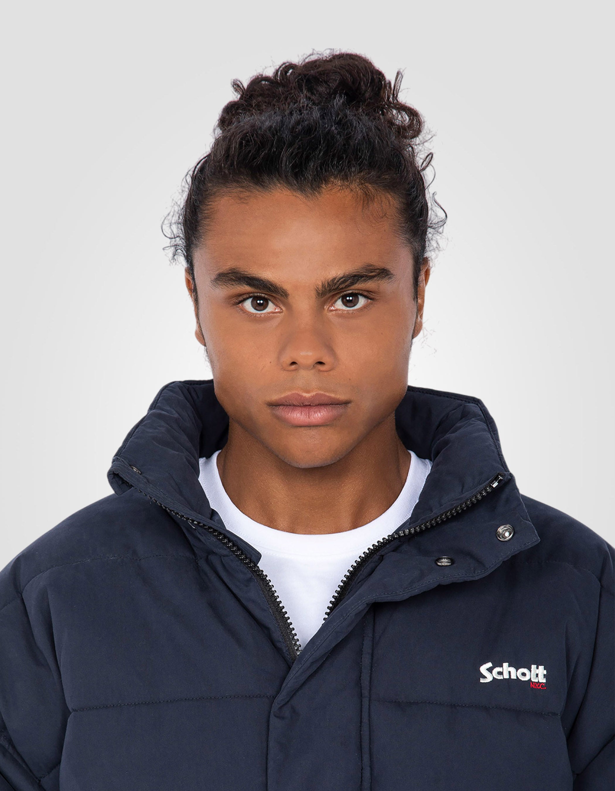 Giacca blu navy oversize-6