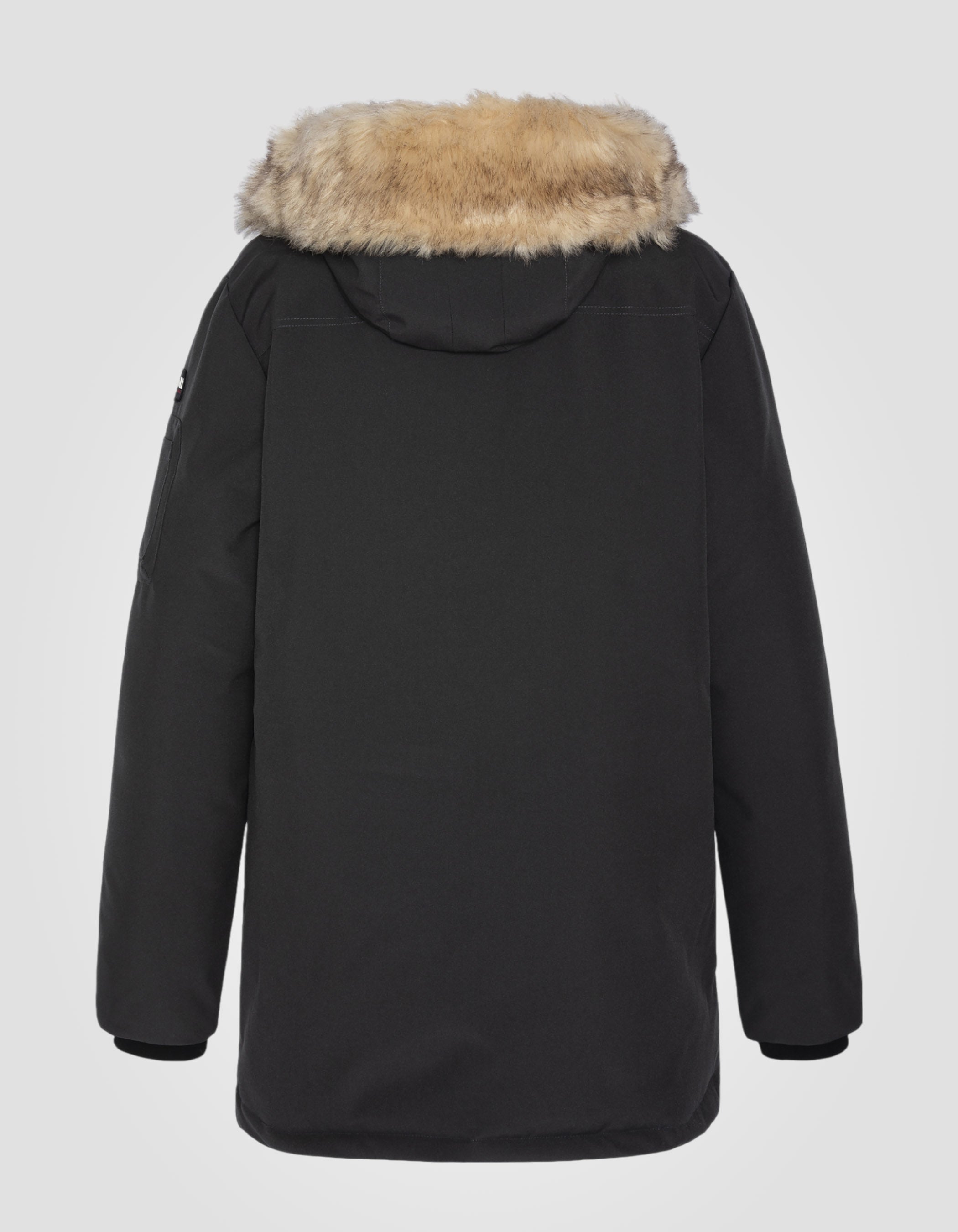 Parka d'hiver anthracite à capuche-9