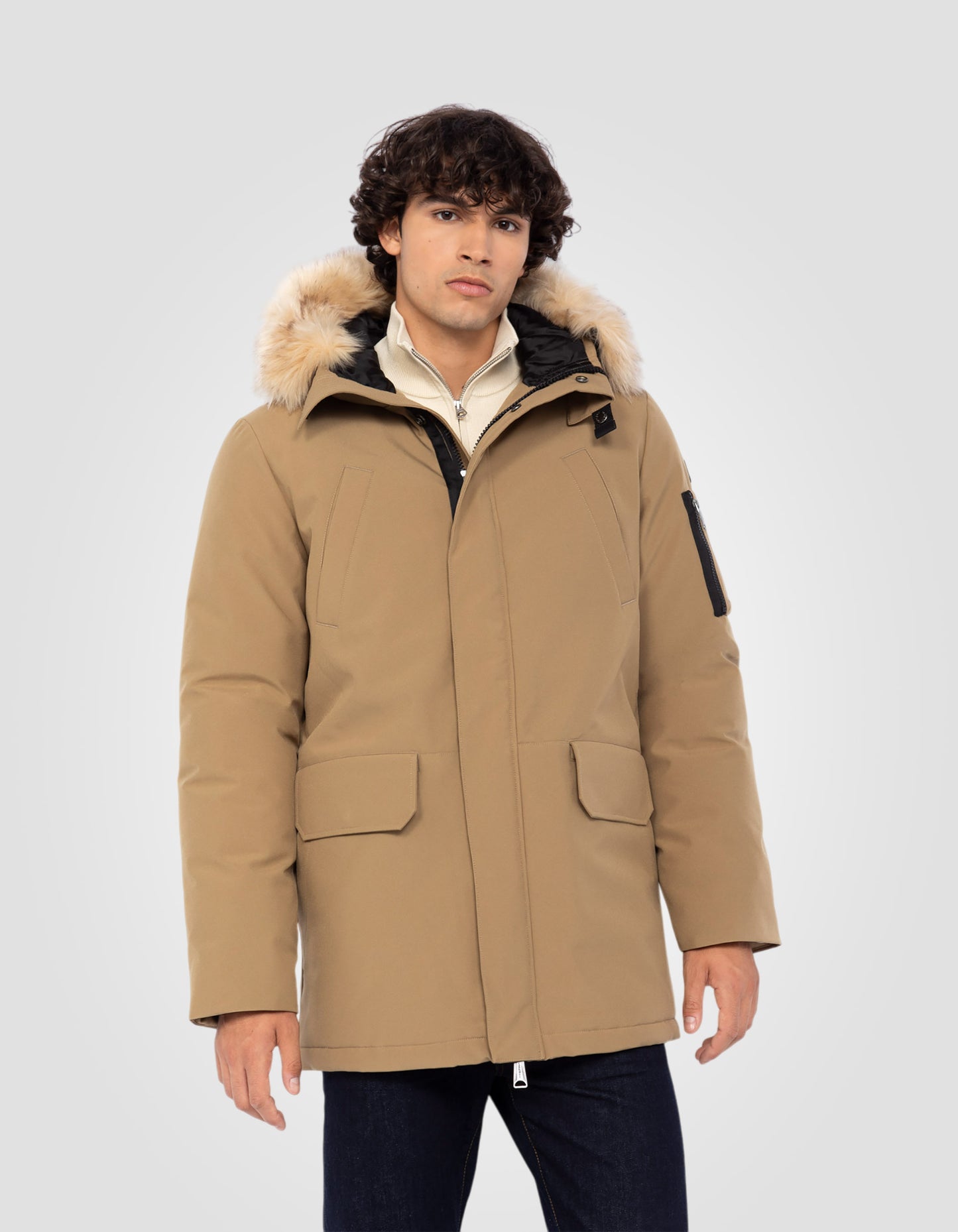 Parka d'hiver à capuche