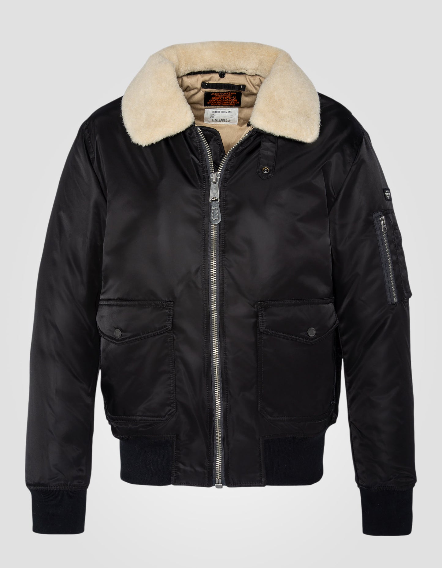 Bomber pilote en nylon recyclé