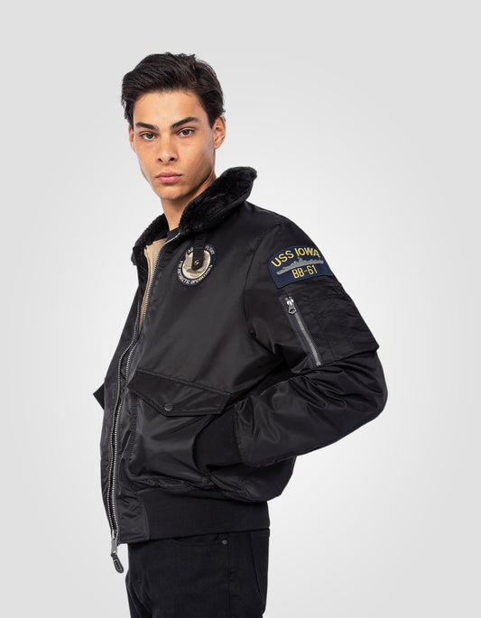 Bumber Black Pilot in recyceltem Nylon