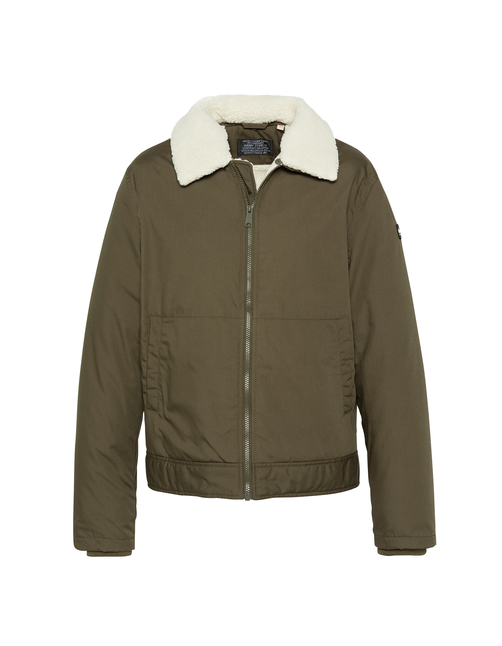 スノーボード LOGO QUILTING COLLAR JACKET KHAKI スノーボード LOGO
