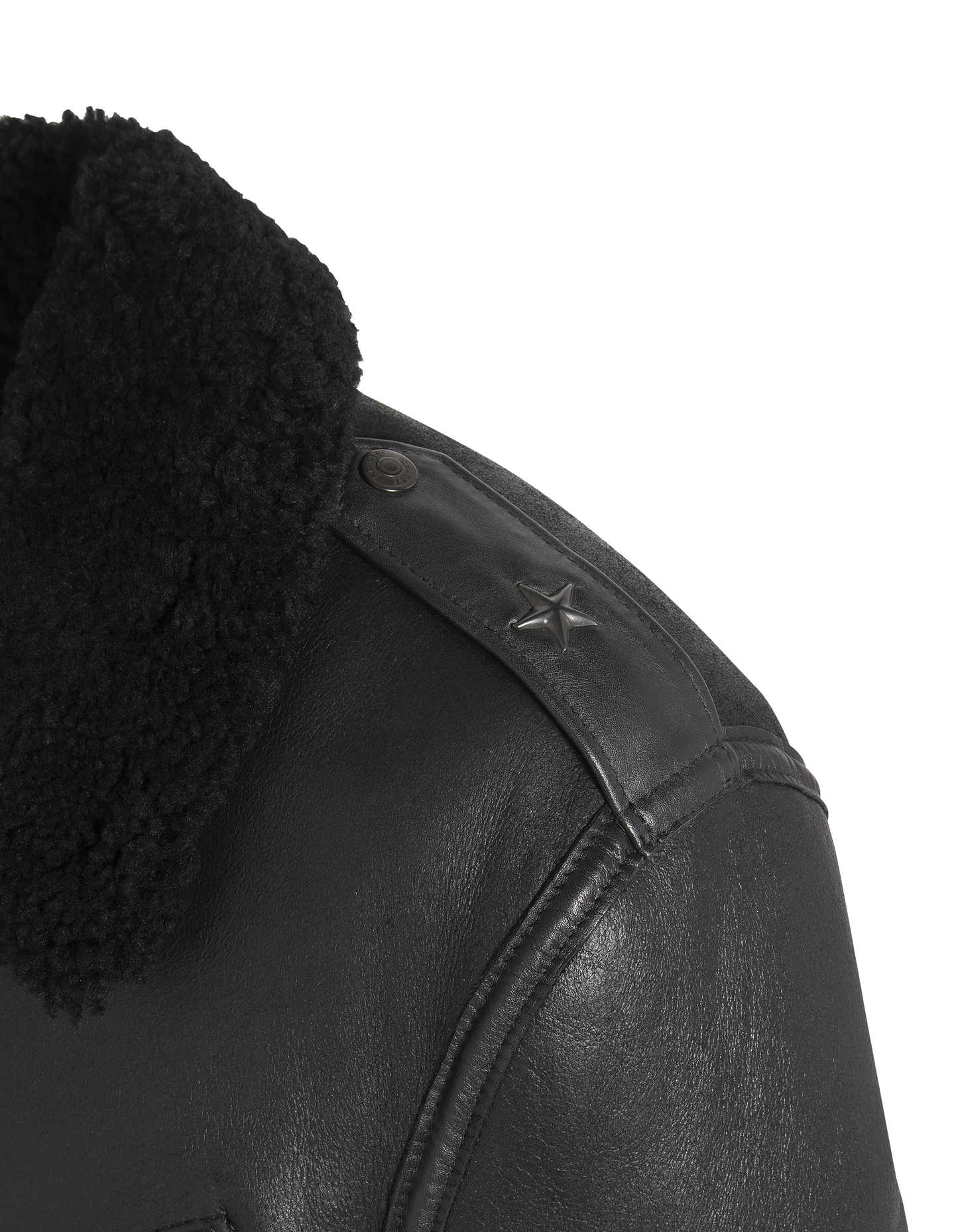 Blouson motard mythique USA, cuir de mouton