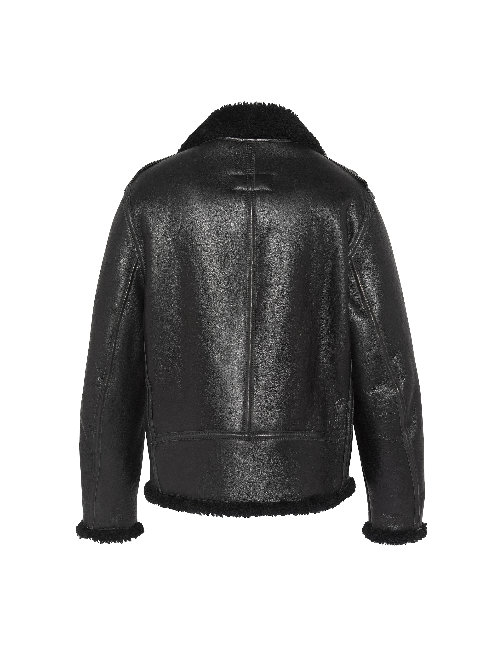 Blouson motard mythique USA, cuir de mouton-2