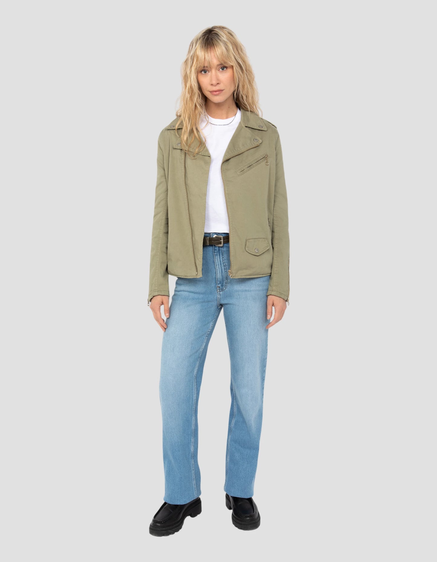 Cotton Cotton Perfecto® Khaki Jacke