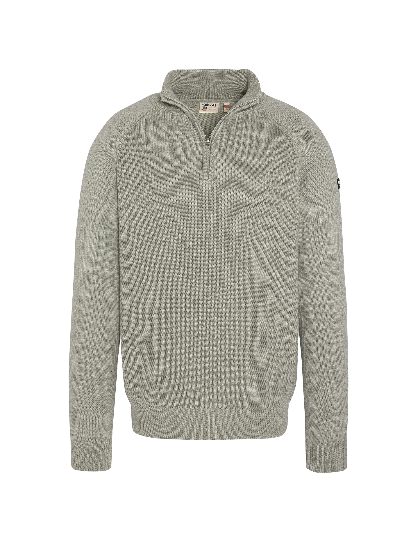 Pull camionneur gris chiné