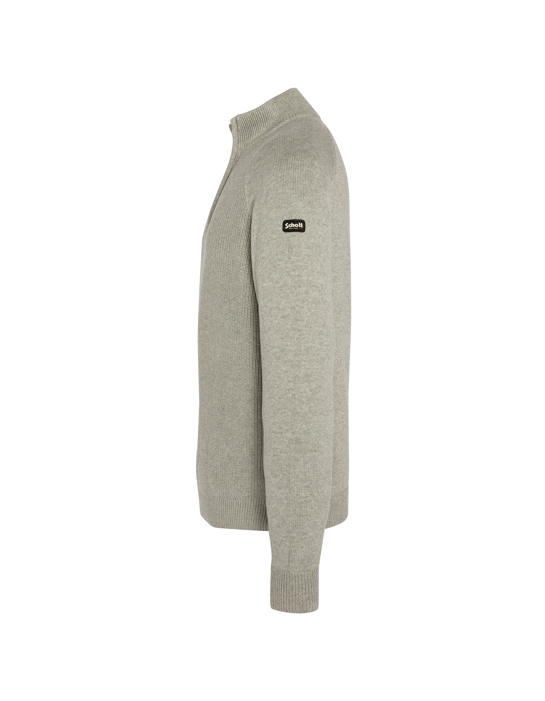 Pull camionneur gris chiné-3